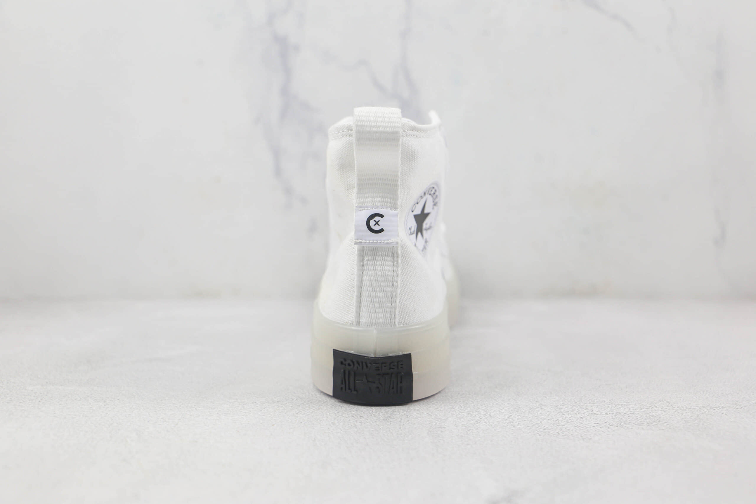 匡威CONVERSE All Star CX高帮果冻底白色帆布面休闲板鞋原鞋开模一比一打造 货号：A02410C