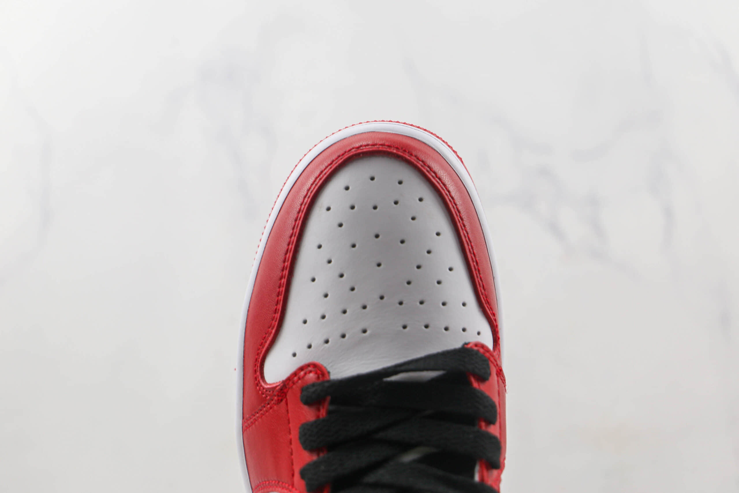 乔丹Air Jordan 1 Low莆田天花板AJ1纯原版本高尔夫款白红芝加配色板鞋原盒原标 货号：DD9315-600