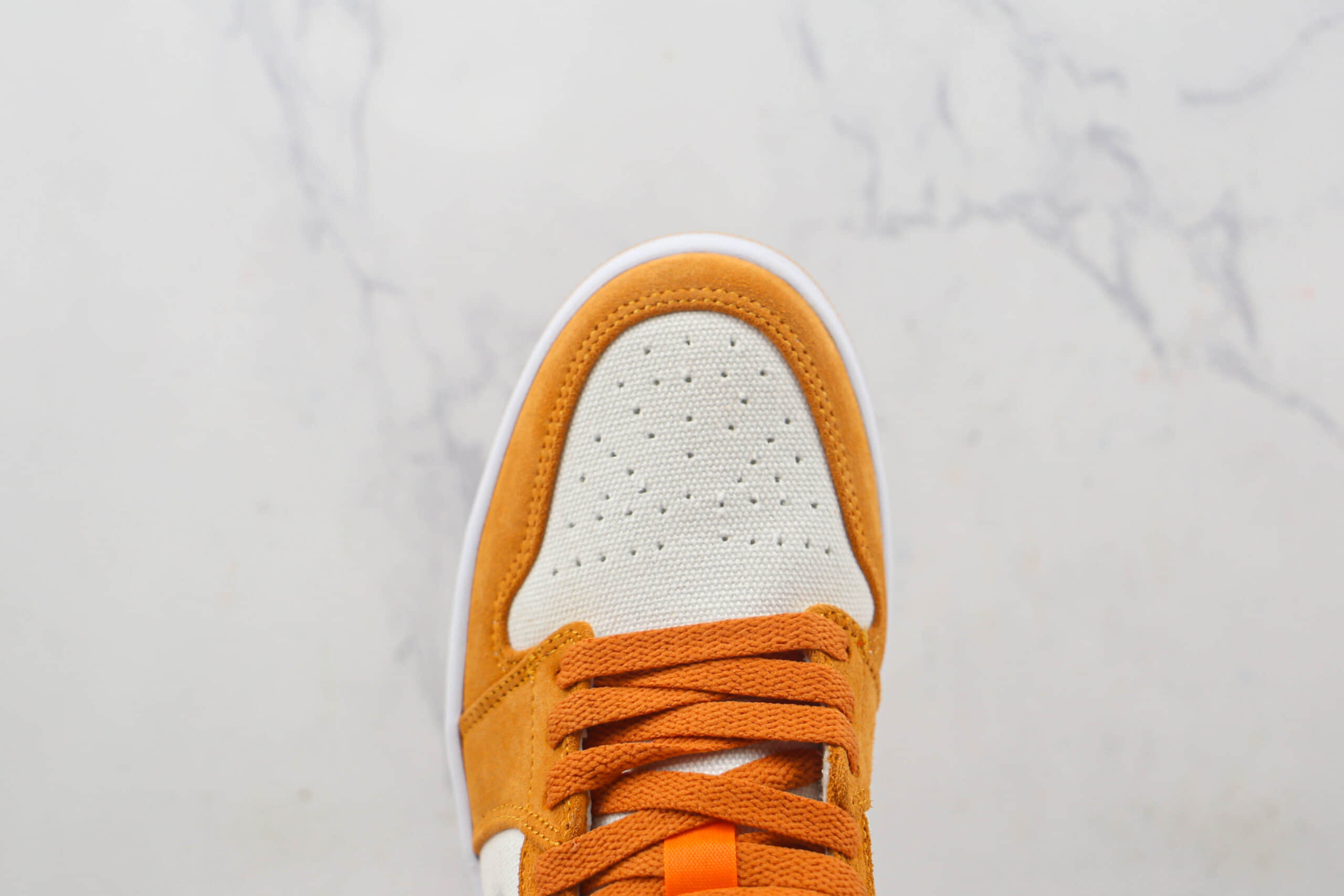 乔丹Air Jordan 1 Low SE Ceramic天花板纯原复刻低帮AJ1复古橙黄色板鞋原盒原标 货号:DH6931-102