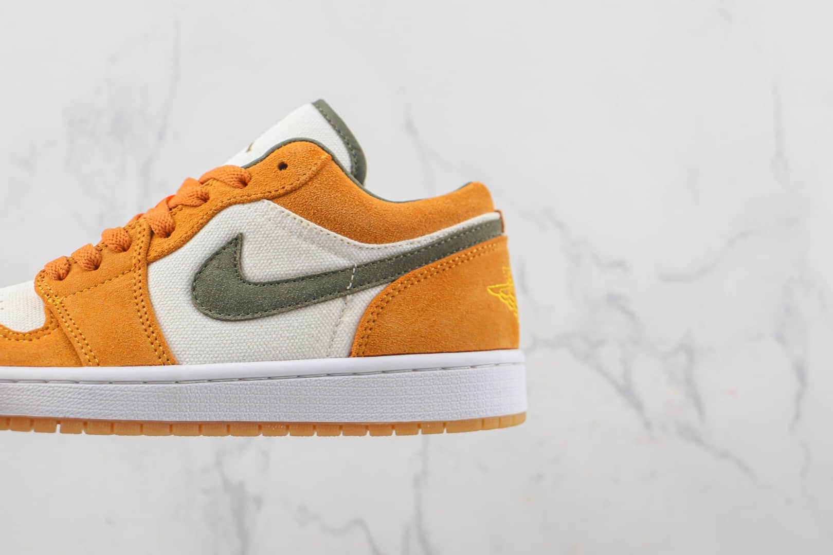 乔丹Air Jordan 1 Low SE Ceramic天花板纯原复刻低帮AJ1复古橙黄色板鞋原盒原标 货号:DH6931-102