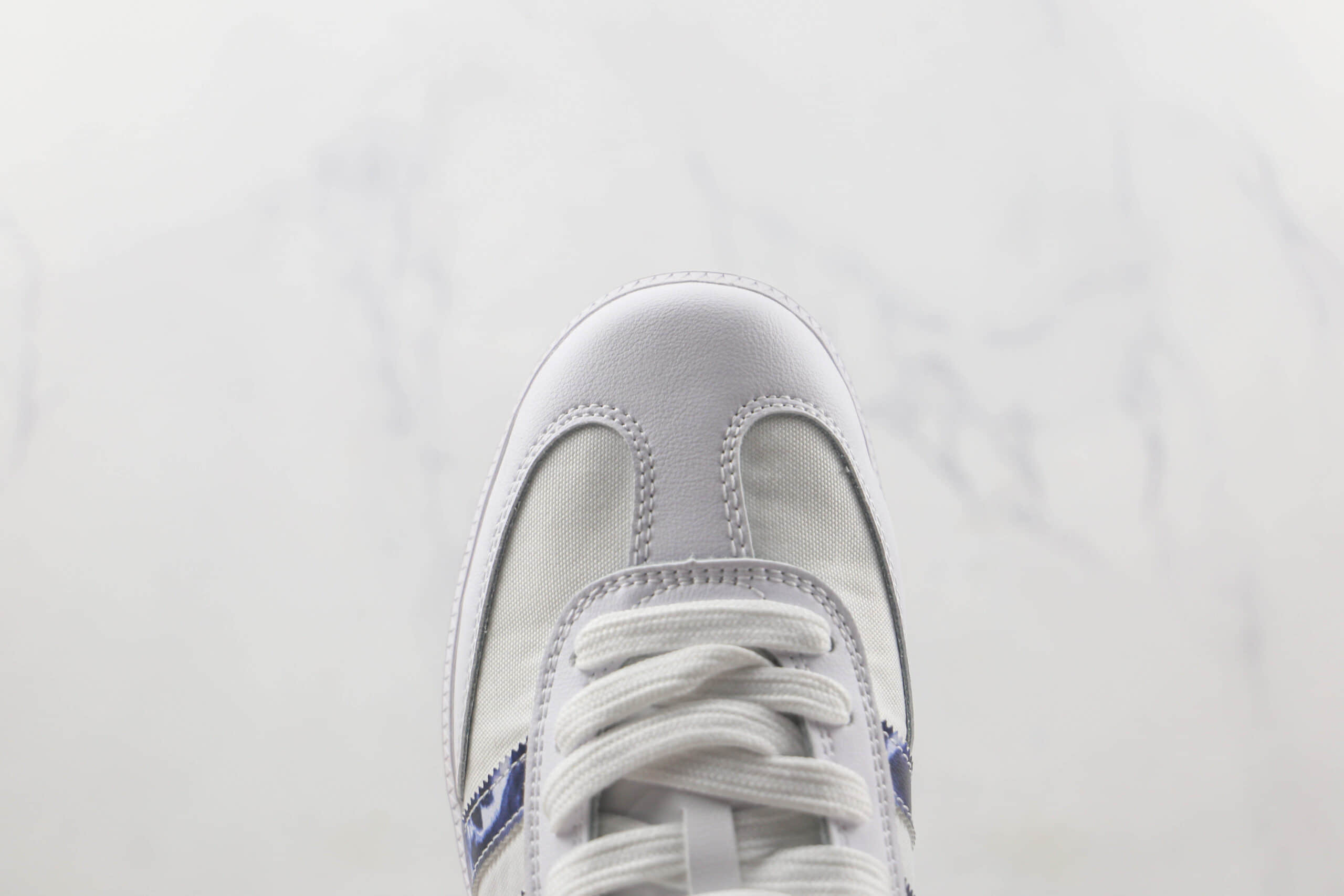 阿迪达斯Adidas Samba Vegan莆田纯原复刻版本桑巴系列麂皮帆布拼接白色板鞋原鞋开模 货号：GZ7039