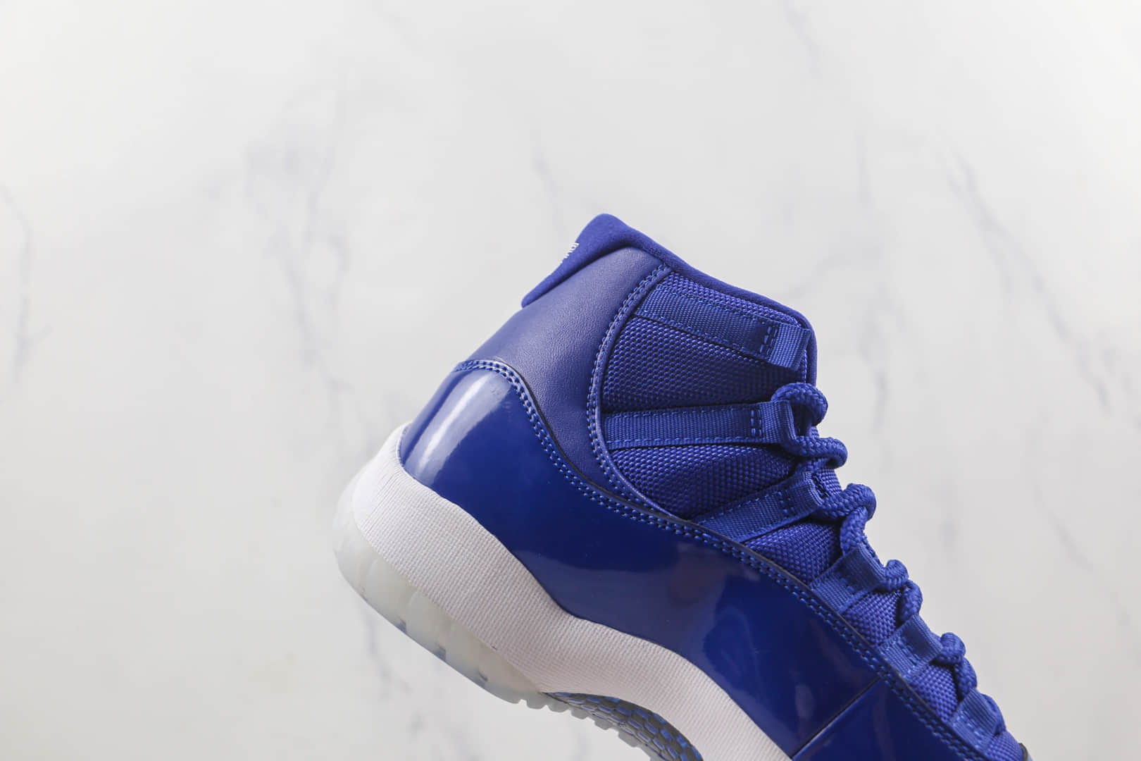 乔丹Air Jordan 11 Retro Midnight Navy White莆田纯原复刻高帮AJ11午夜白蓝色篮球鞋原档案数据开发 货号:AT7802-115
