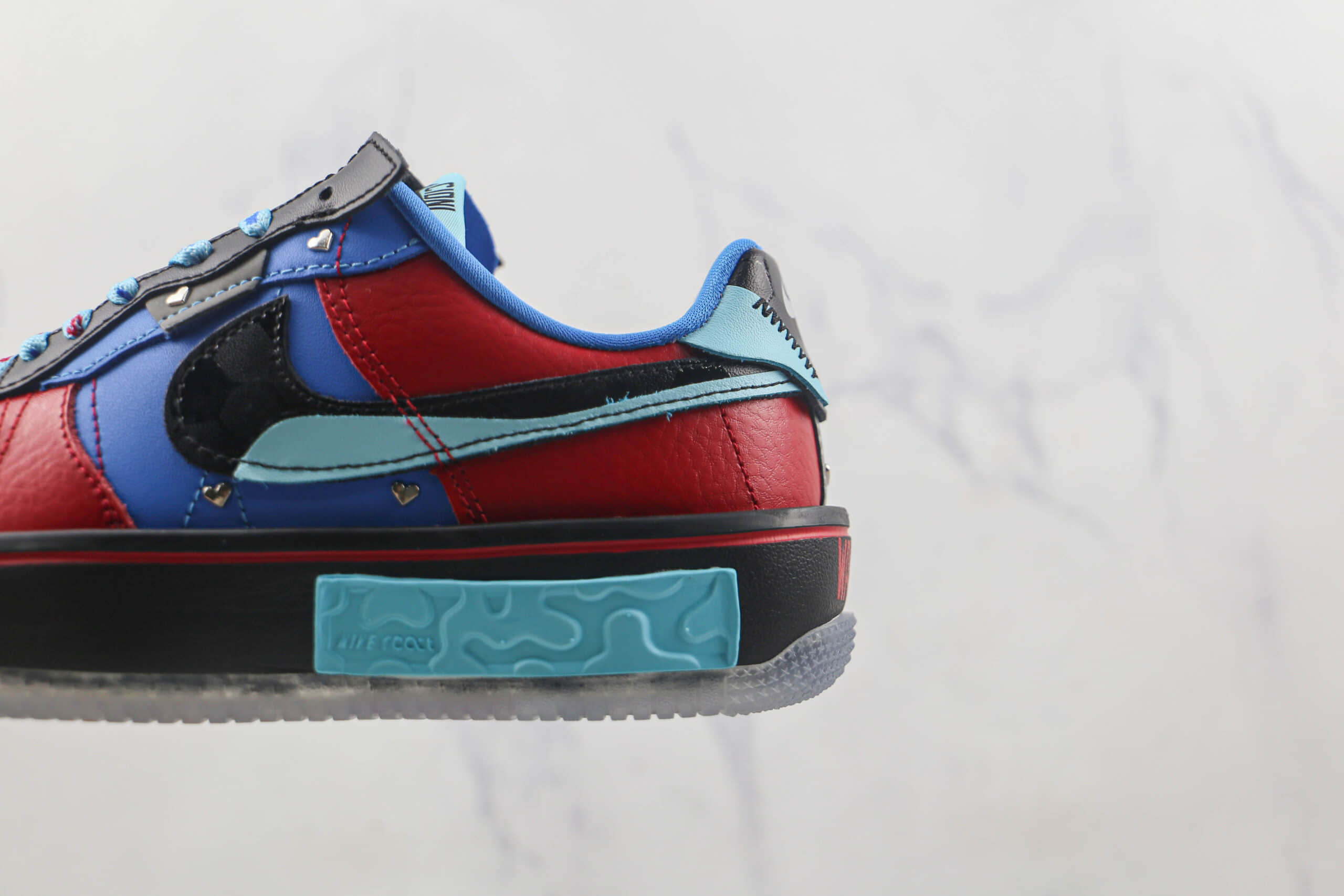 耐克Nike Air Force 1 Fontanka莆田纯原复刻版本低帮空军一号爱琴海丰塔卡系列板鞋原盒原标 货号：DR6259-600