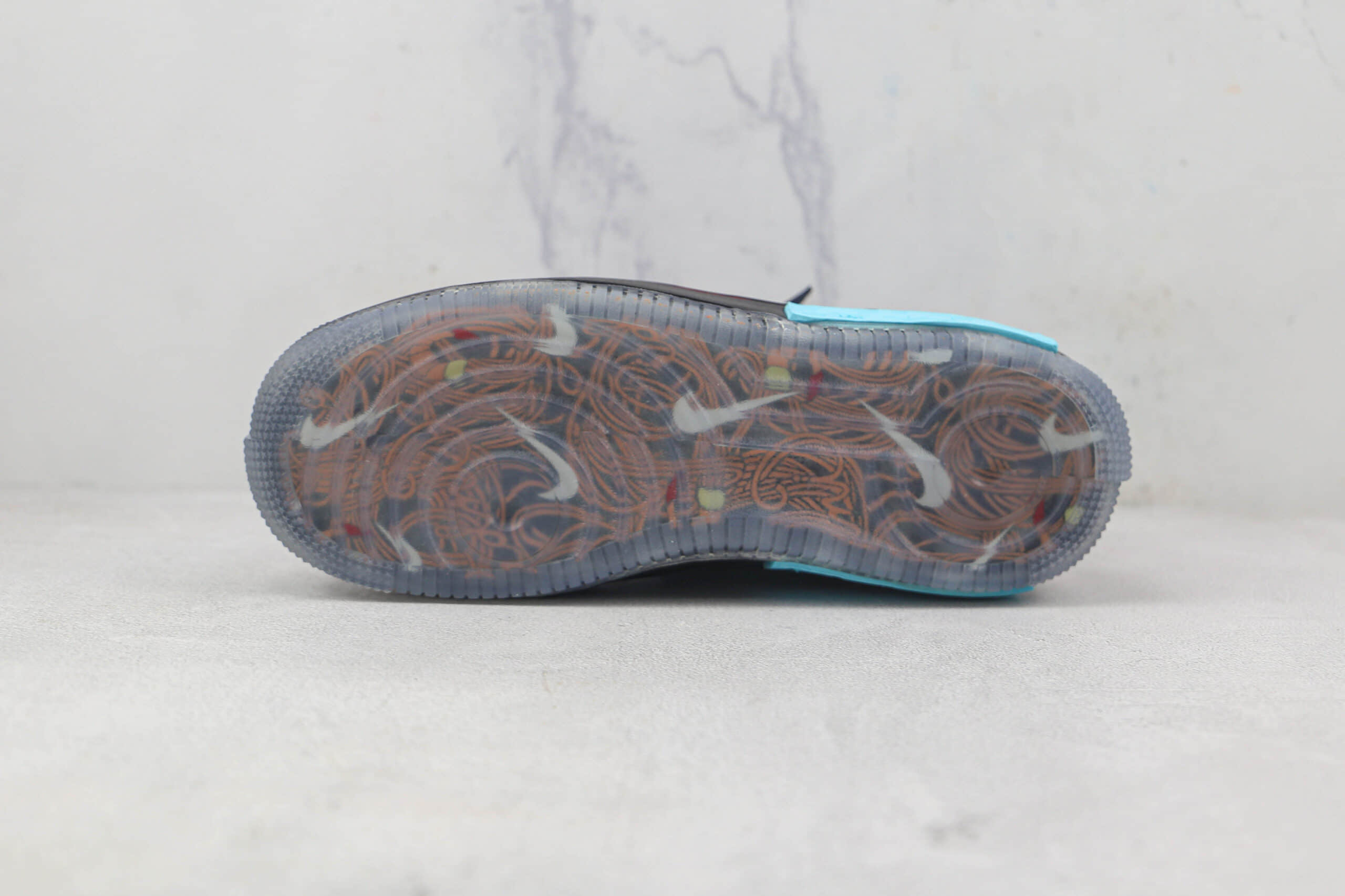 耐克Nike Air Force 1 Fontanka莆田纯原复刻版本低帮空军一号爱琴海丰塔卡系列板鞋原盒原标 货号：DR6259-600