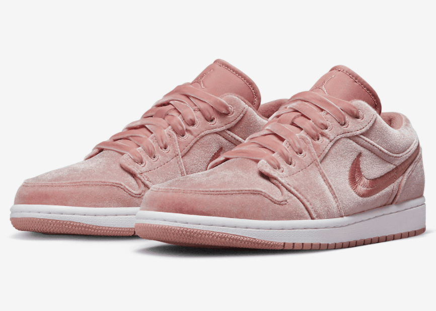 粉嫩天鹅绒AJ1！甜美女孩看过来！ 货号：DQ8396-600