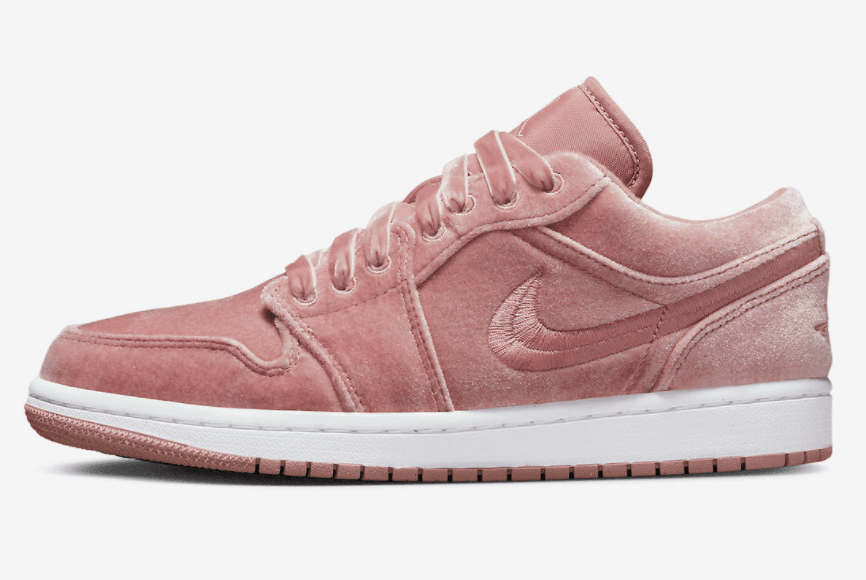 粉嫩天鹅绒AJ1！甜美女孩看过来！ 货号：DQ8396-600