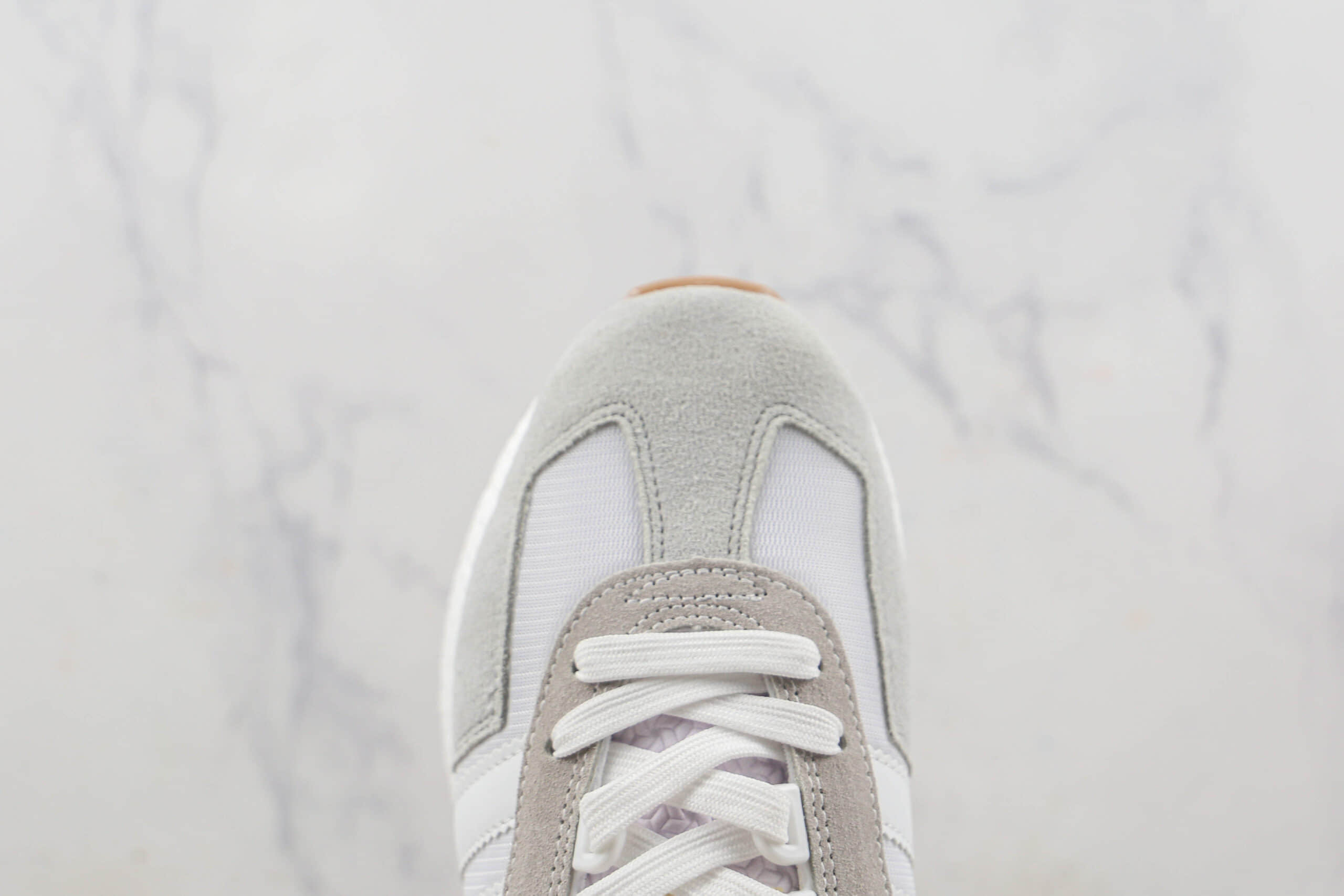 阿迪达斯Adidas RETROPY E5莆田纯原复刻版本三叶草E5厚底灰白色爆米花跑鞋原楦头纸板打造 货号：GW8259