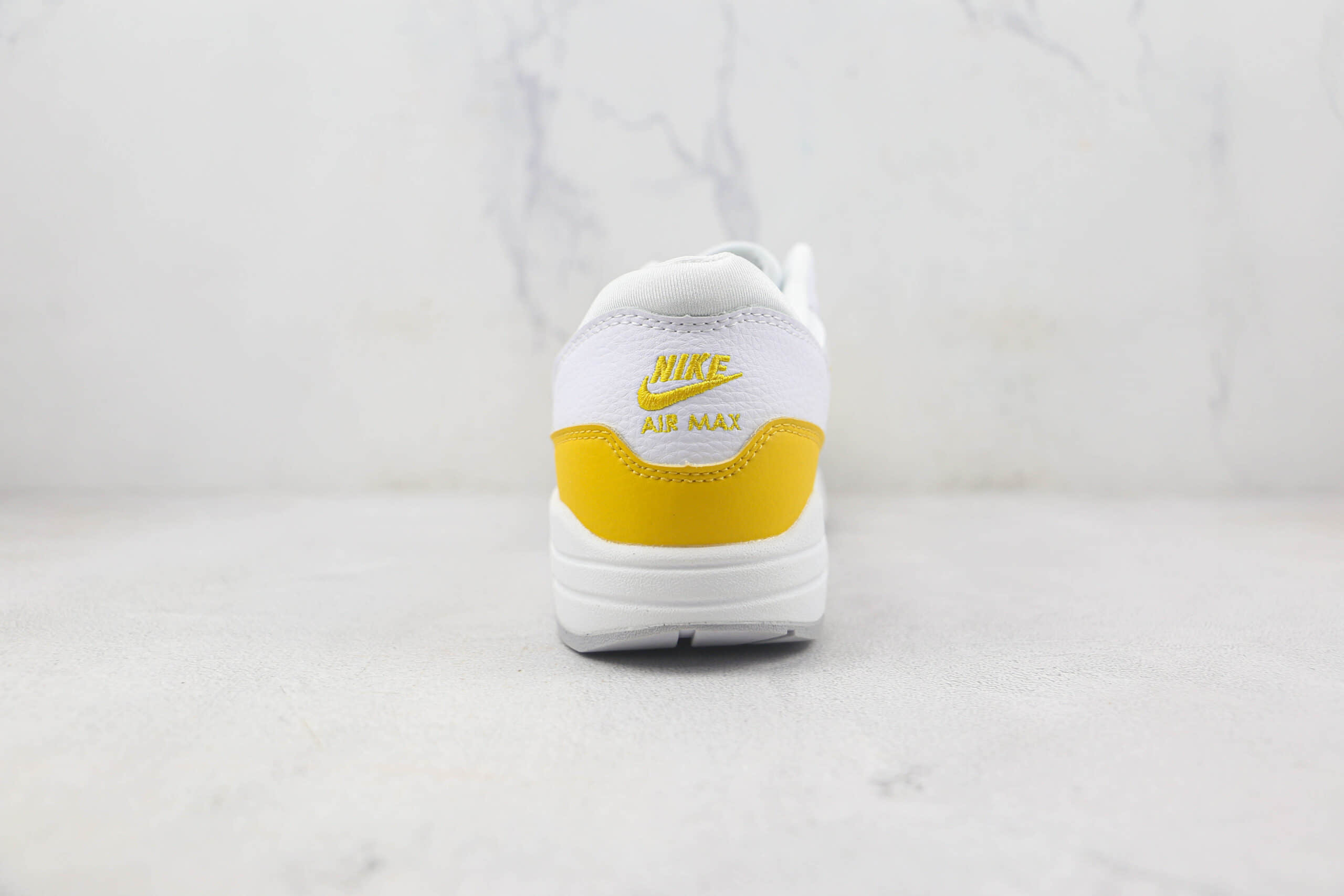 耐克Nike Air Max 1 S莆田纯原复刻版本Max1灰白黄色气垫鞋原档案数据开发 货号:DX2954-001