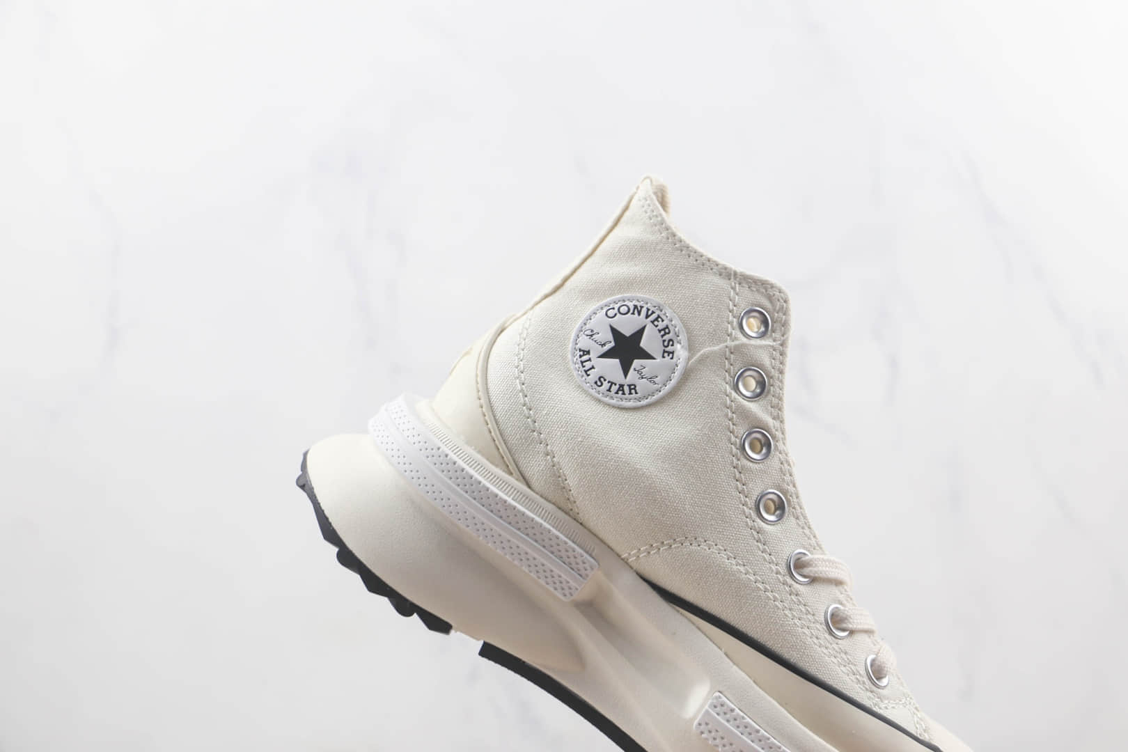 匡威Converse run star legacy莆田纯原复刻版本高帮厚底帆布鞋原楦开发