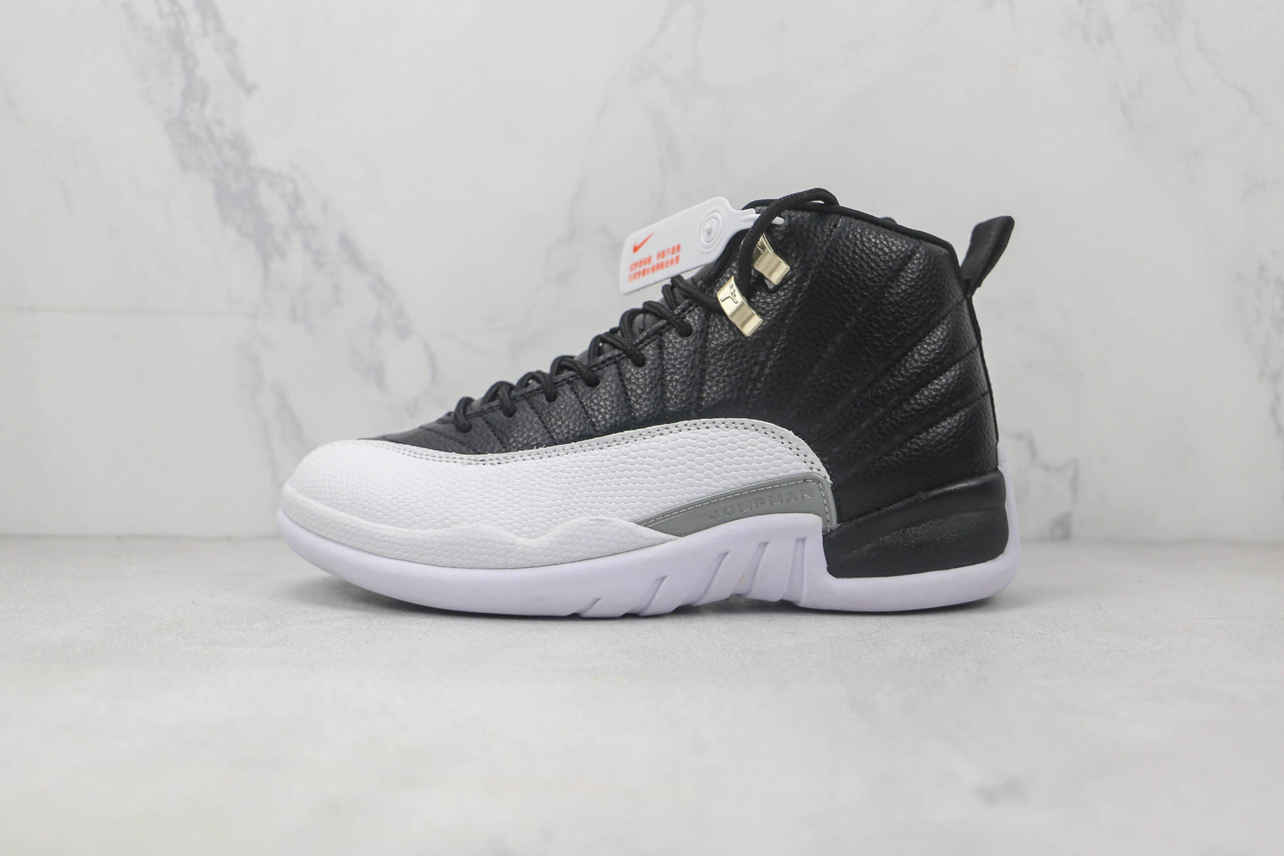 乔丹Air Jordan 12莆田纯原复刻版本AJ12黑蓝色实战篮球鞋原档案数据开发 货号:CT8013-006