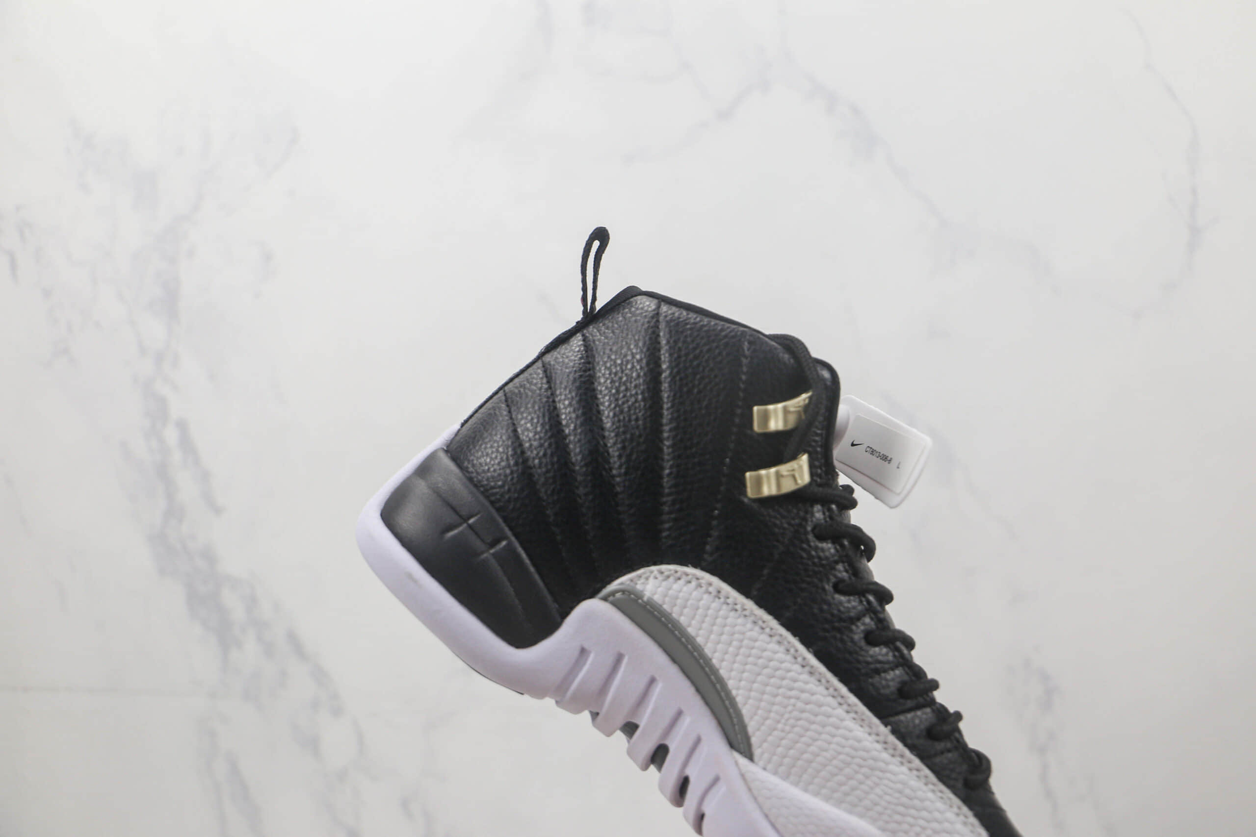 乔丹Air Jordan 12莆田纯原复刻版本AJ12黑蓝色实战篮球鞋原档案数据开发 货号:CT8013-006