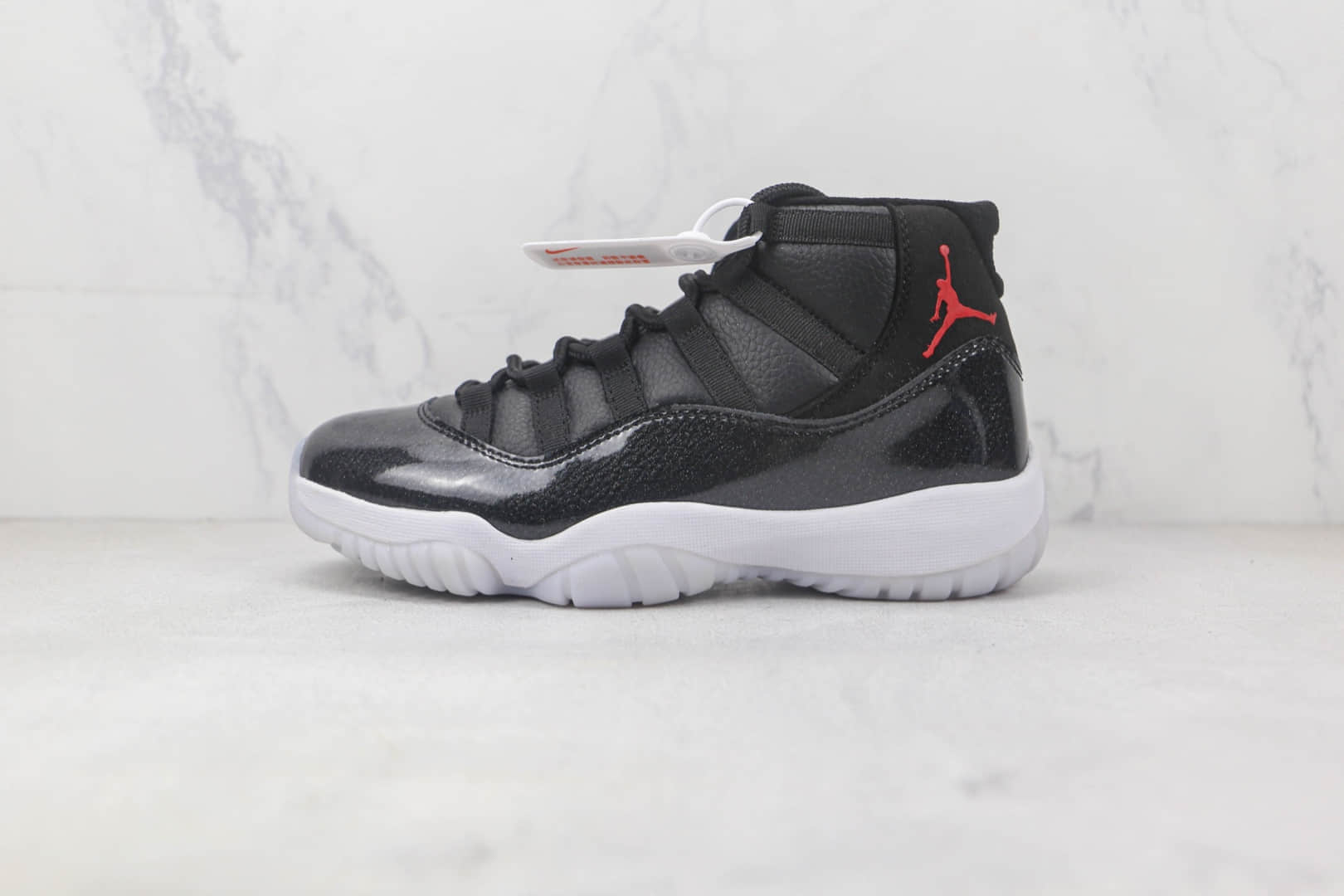 乔丹Air Jordan 11 Retro 72-10莆田天花板纯原复刻版本高帮AJ11黑红大魔王配色篮球鞋内置碳板支持实战 货号:378037-002