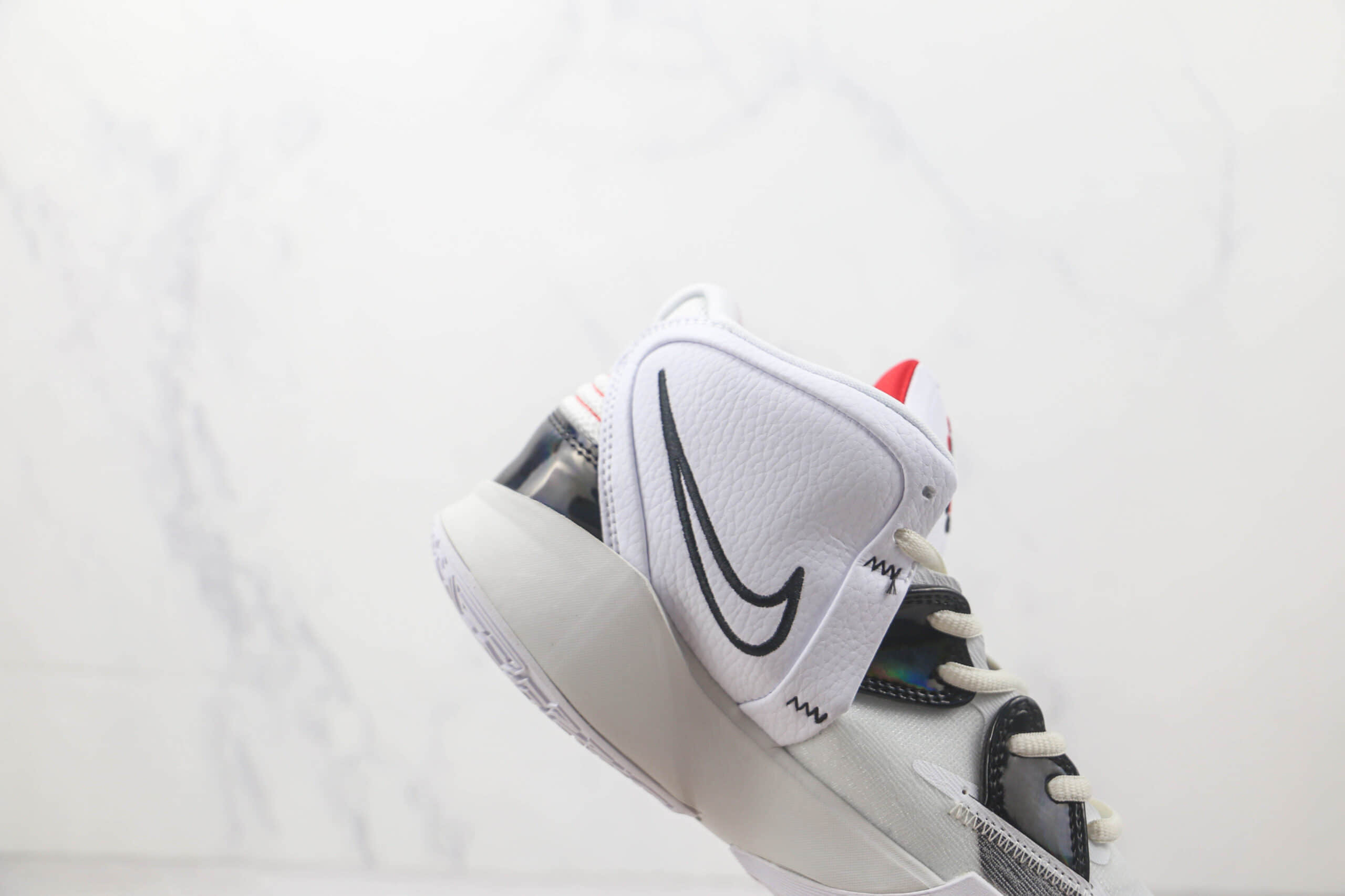 耐克Nike Kyrie Low 8 EP莆田纯原复刻版本欧文8代白黑色实战篮球鞋原鞋开模一比一打造 货号：DC9134-101