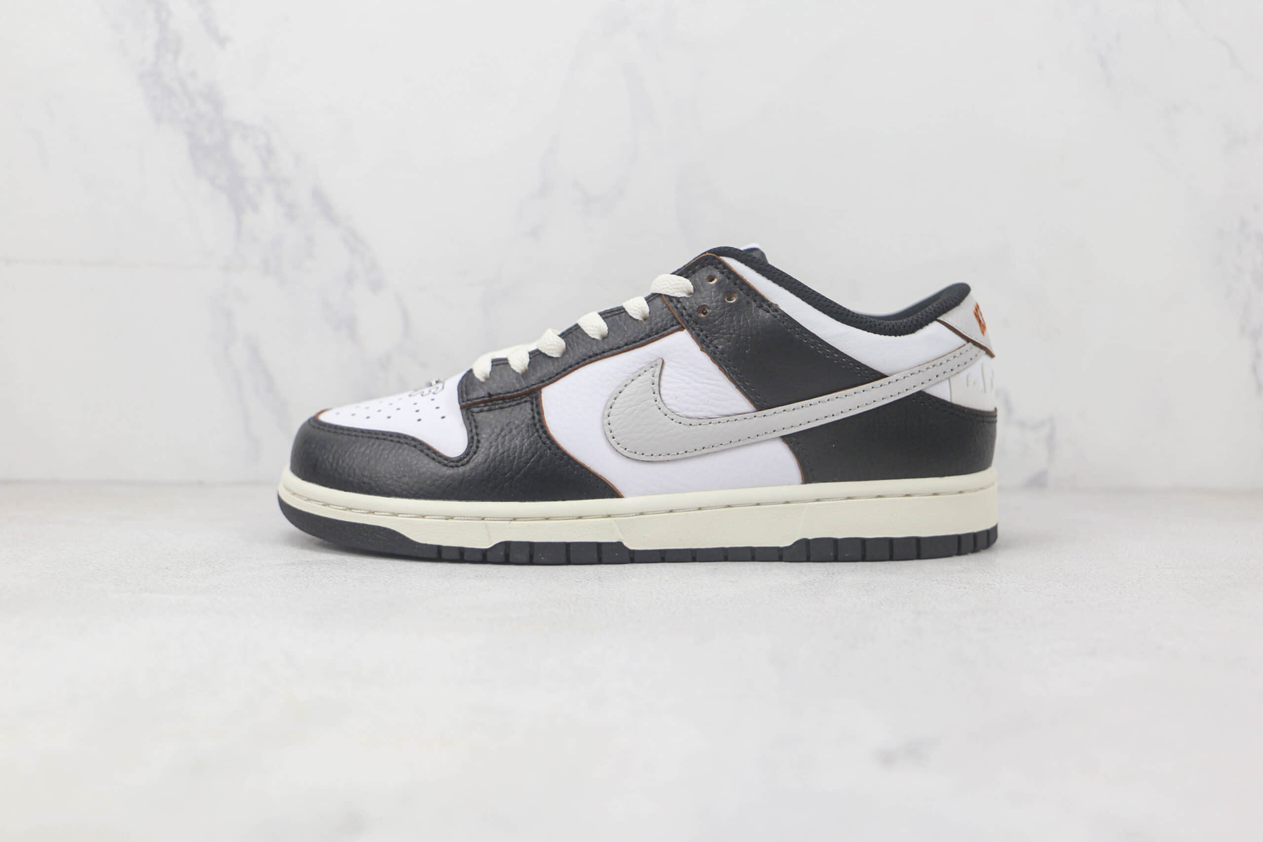 耐克Nike SB Dunk Low San Francisco x HUF联名款莆田纯原复刻版本低帮SB DUNK黑白芝加哥刮刮乐配色板鞋原档案数据开发 货号：FD8775-001