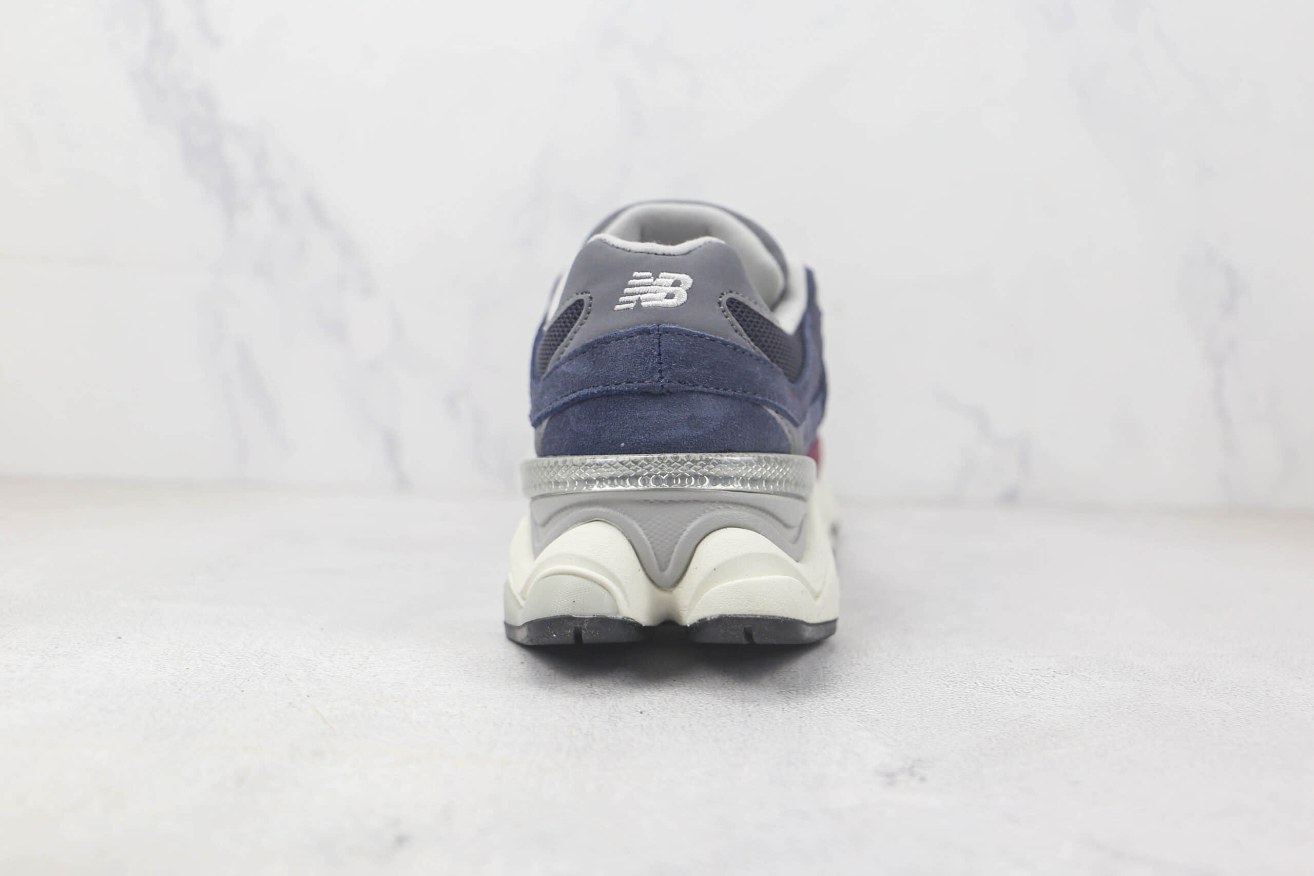 新百伦New Balance 9060 Wine Red Navy Grey纯原版本复古NB9060酒红海军蓝灰色老爹鞋 NB9060复古老爹鞋 货号：U9060GBN