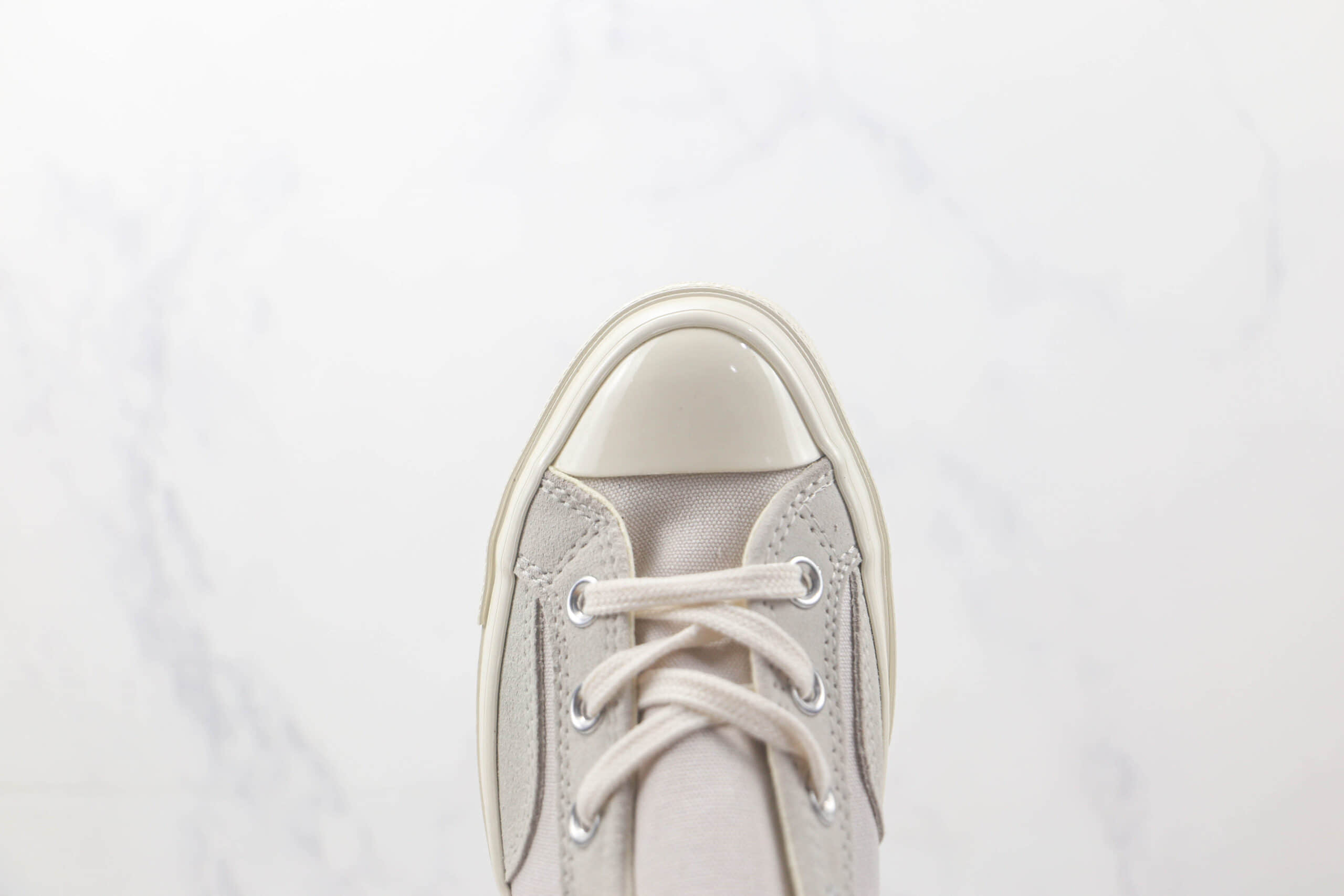 匡威Converse chuck 1970高帮灰色解构拼接错位LOGO硫化帆布鞋 匡威水晶大底翻毛皮板鞋