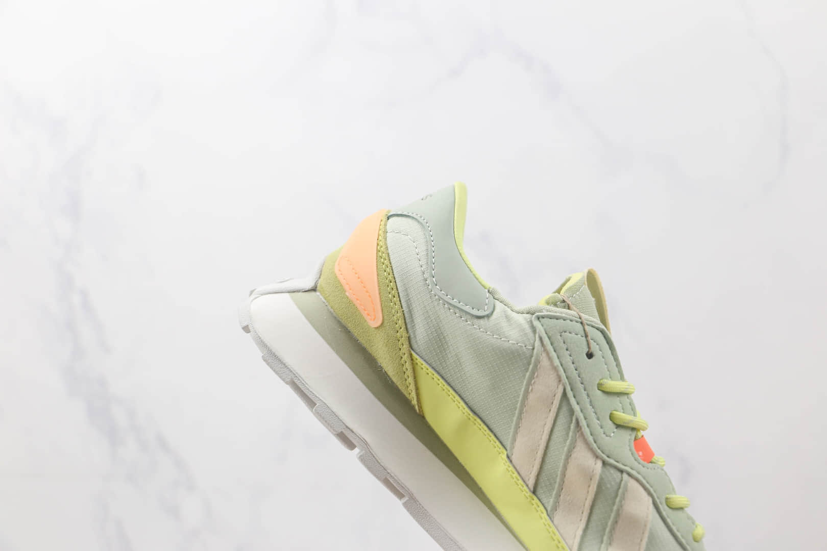 阿迪达斯Adidas Neo Futro Mixr纯原版本浅绿色Futro Mixr系列慢跑鞋 阿迪达斯FM碰碰鞋 货号：GX7146