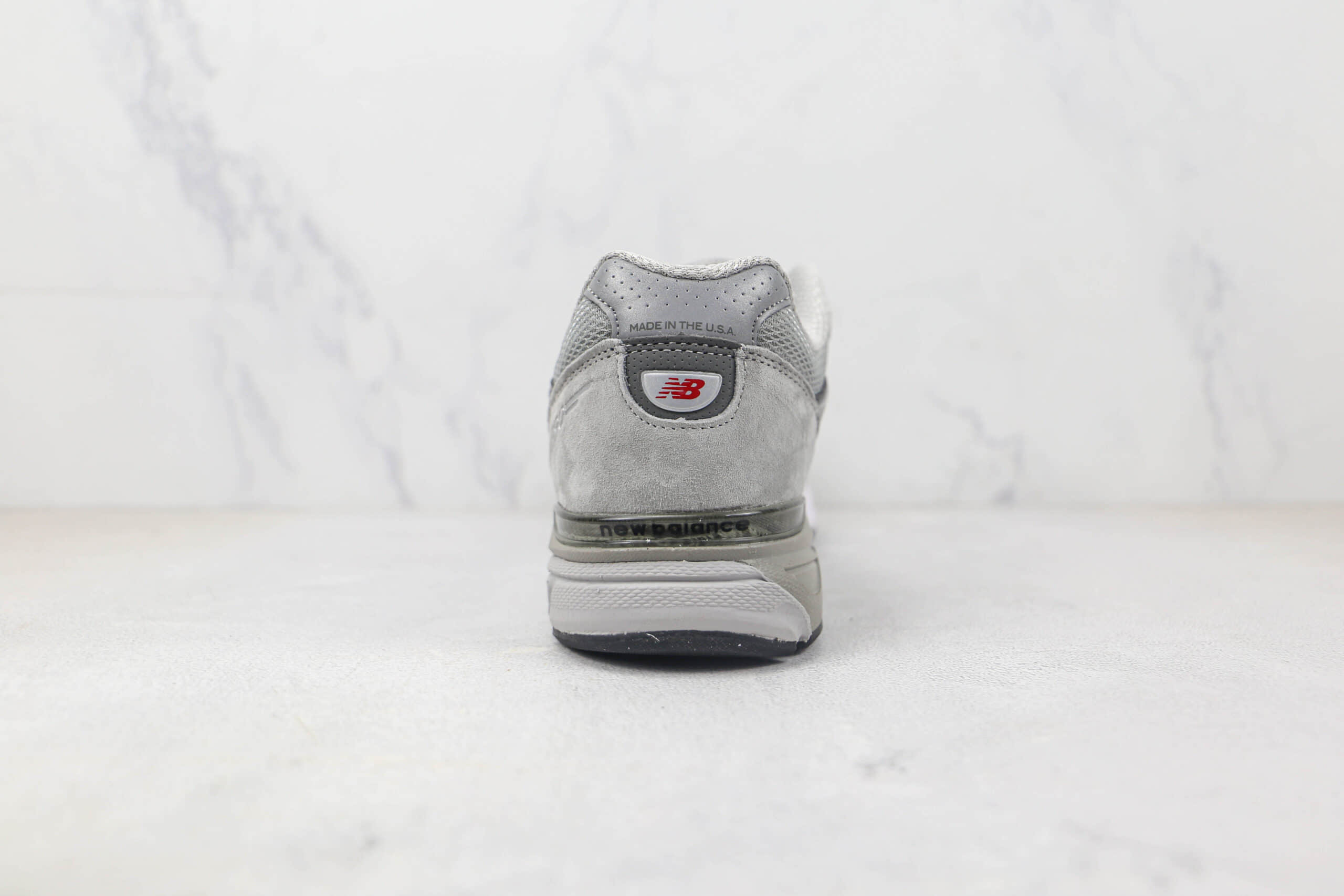 新百伦New Balance 990纯原版本NB990V4灰色复古老爹鞋 新百伦NB990复古慢跑鞋 货号：M990GL4