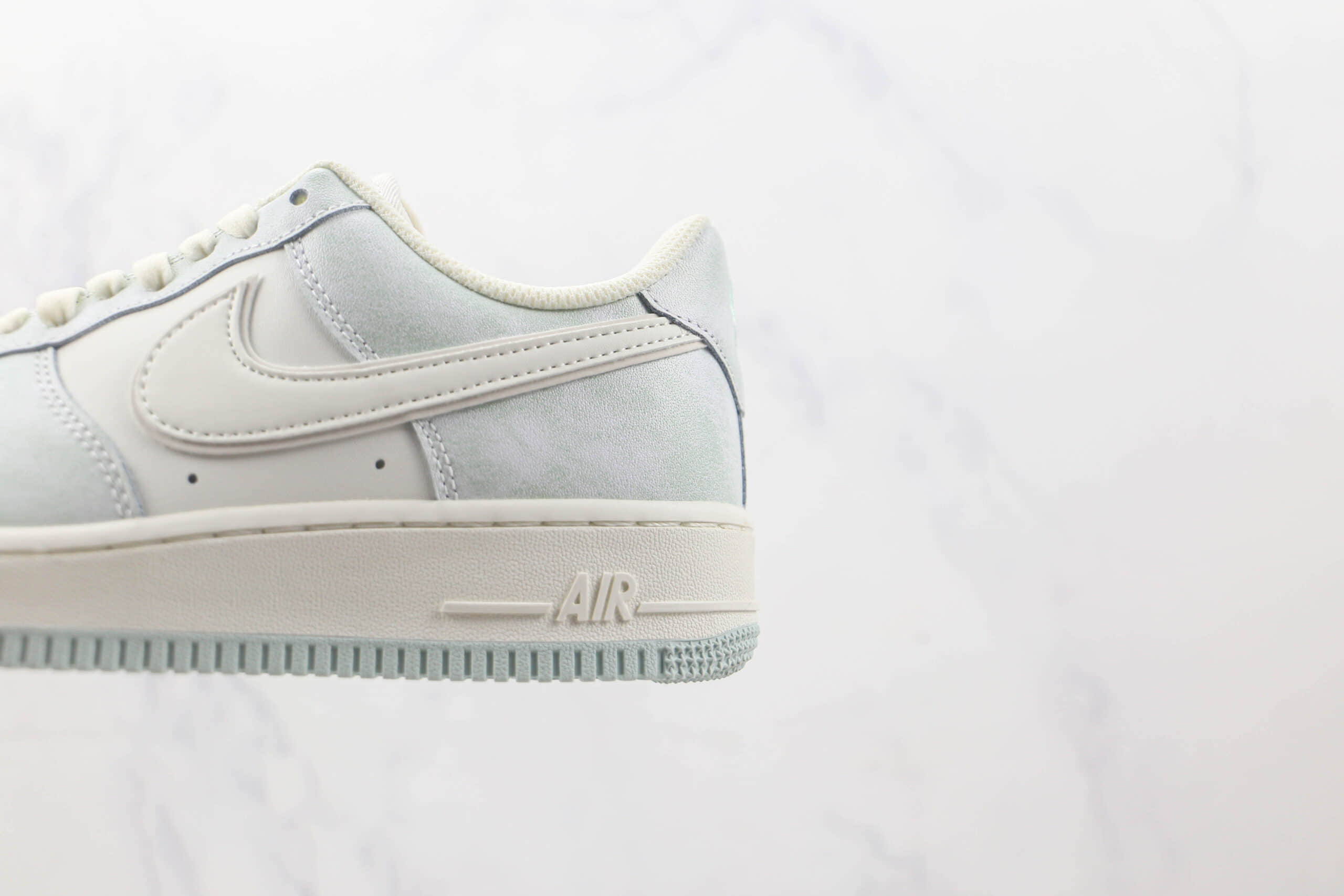耐克Nike Air Force 1 Low 07纯原版本低帮空军一号灰白拼接板鞋 耐克空军一号工厂 货号：KP6936-898