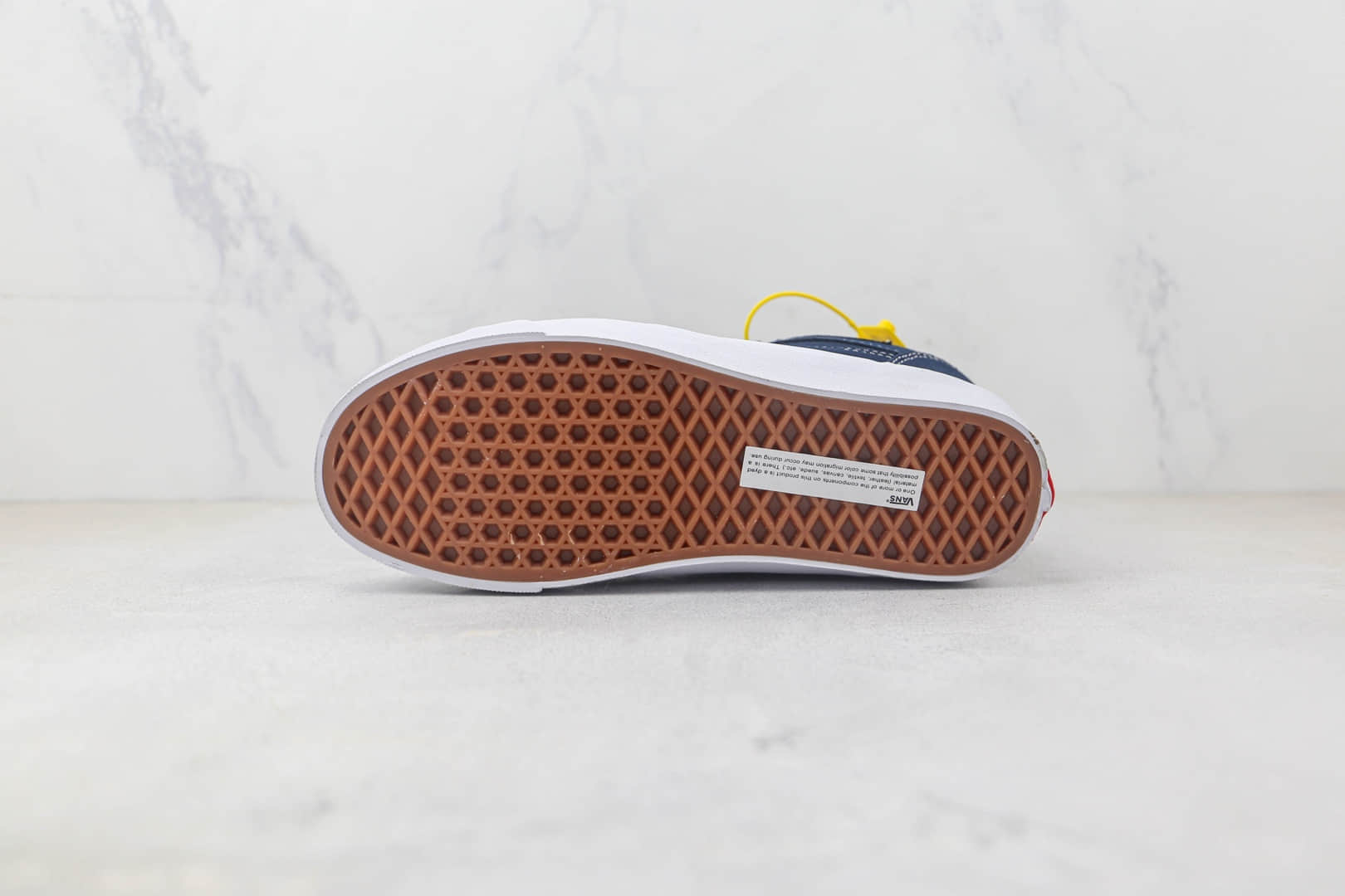 万斯Vans Skate HalfCab92纯原版本中帮蓝色猪绒硫化板鞋 万斯HalfCab30周年款