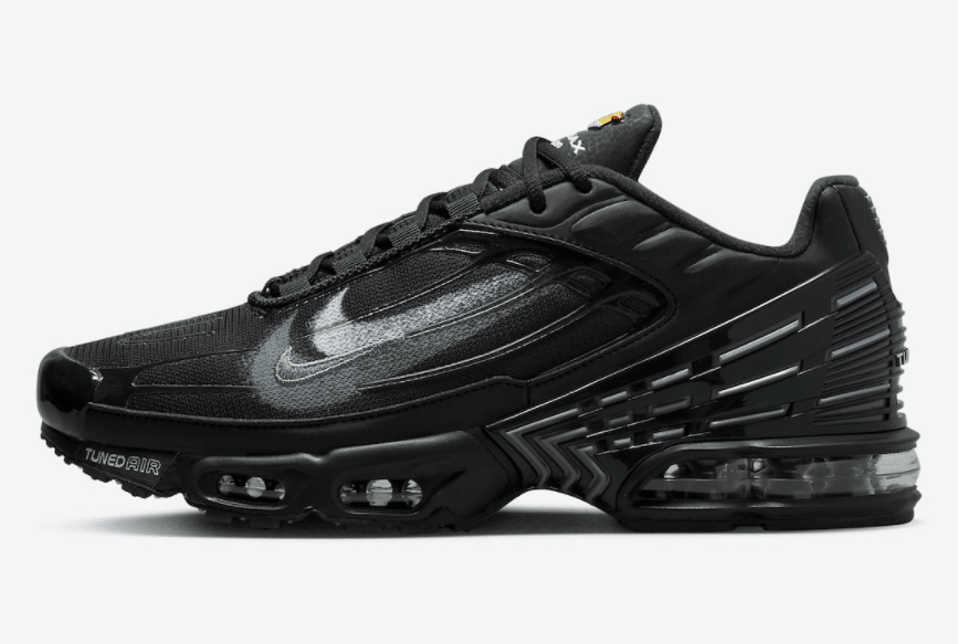 喷漆Swoosh！复古跑鞋Air Max Plus 3新配色即将登场！ 货号：FD0659-001