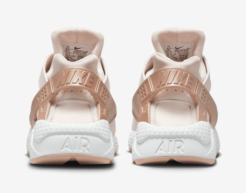 抢眼“玫瑰金”！Nike Air Huarache新配色曝光！ 货号：DV6017-600
