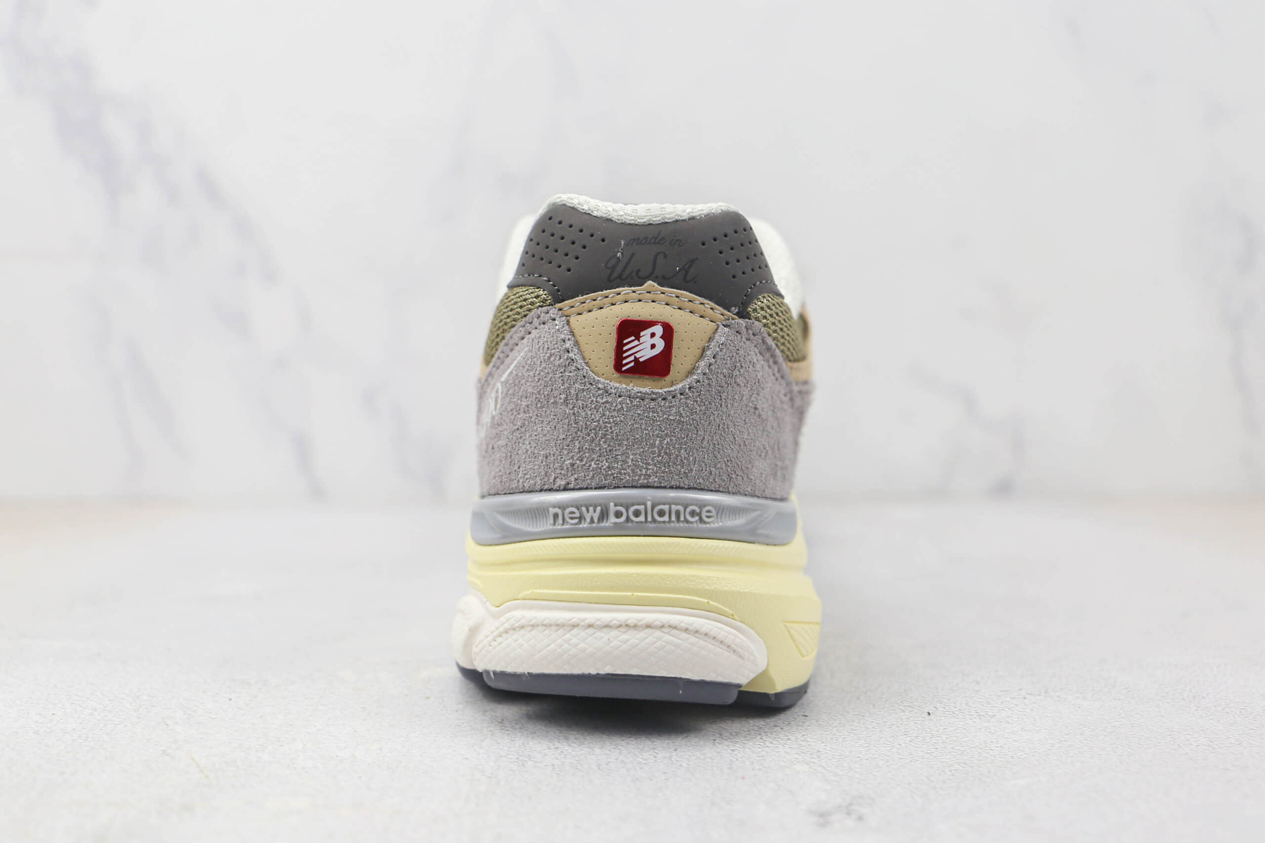 新百伦New Balance 990纯原版本NB990v3复古老爹鞋 新百伦NB990慢跑鞋 货号：M990TG3