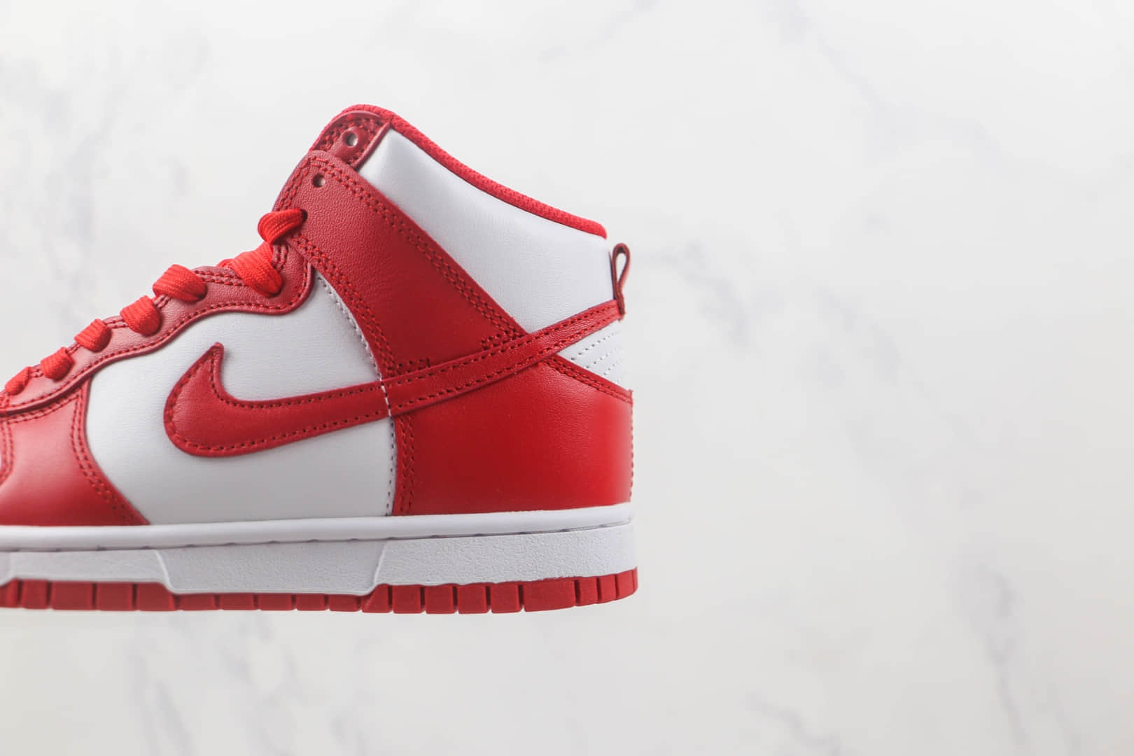 耐克Nike Dunk High Midnight Navy纯原版本高帮DUNK大学红配色板鞋 耐克DUNK工厂货源 货号：DD1399-106