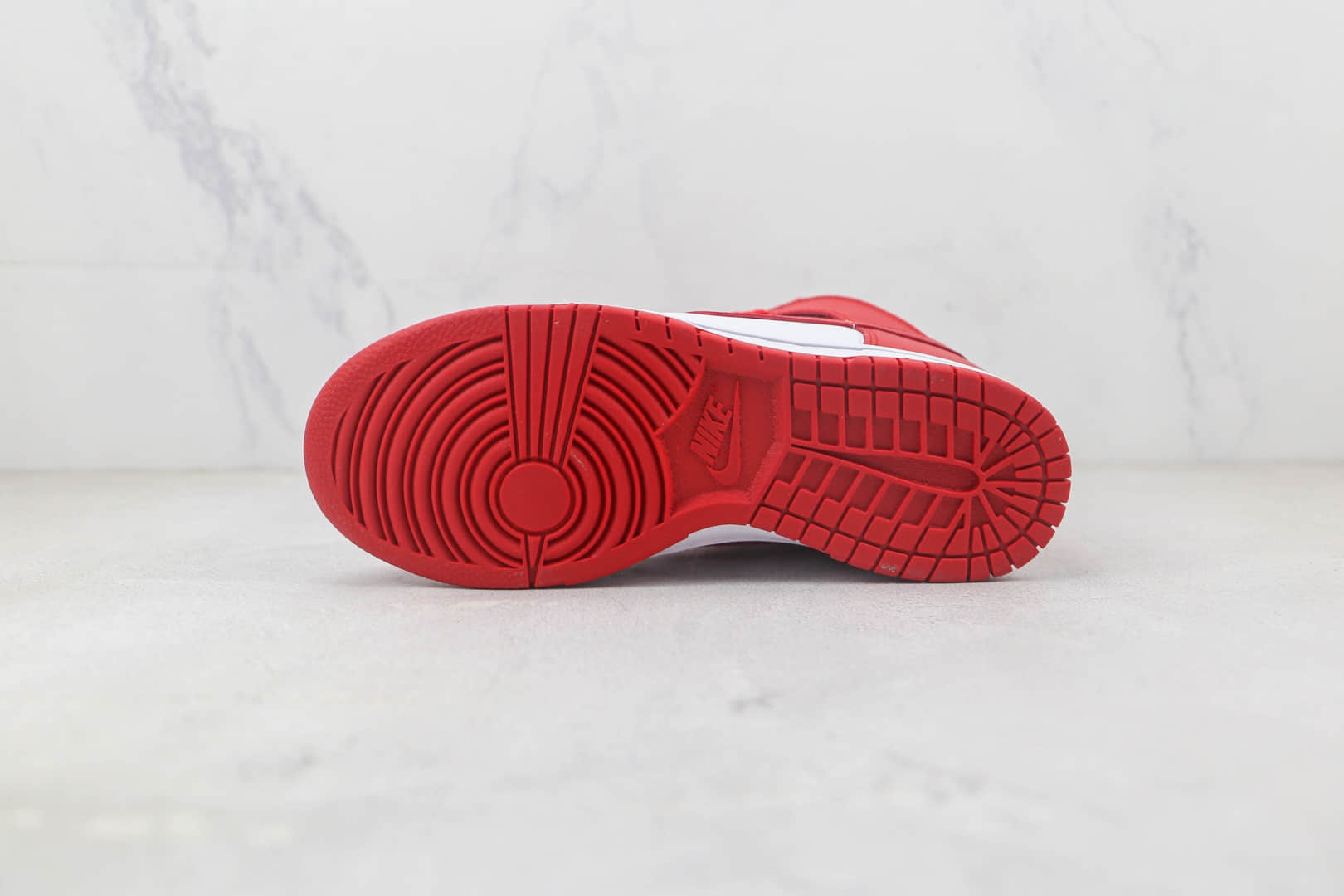 耐克Nike Dunk High Midnight Navy纯原版本高帮DUNK大学红配色板鞋 耐克DUNK工厂货源 货号：DD1399-106