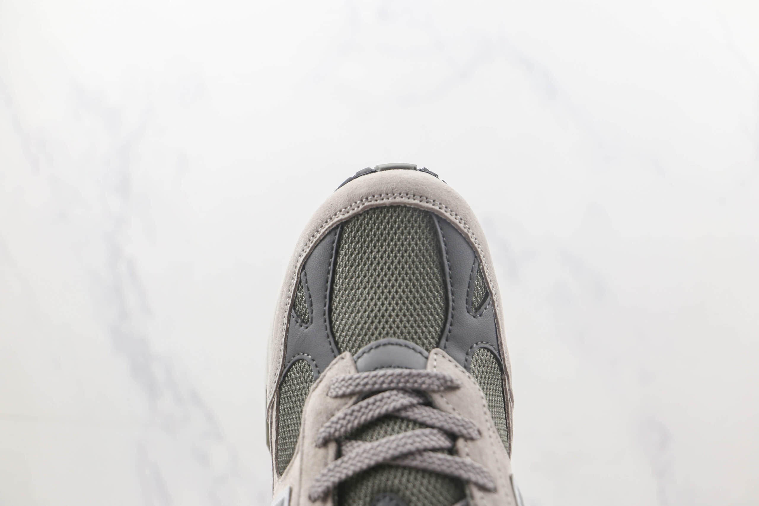 新百伦New Balance Made in USA M991纯原版本美产血统NB991元组灰银白色复古老爹鞋 新百伦NB慢跑鞋 货号:M991GL