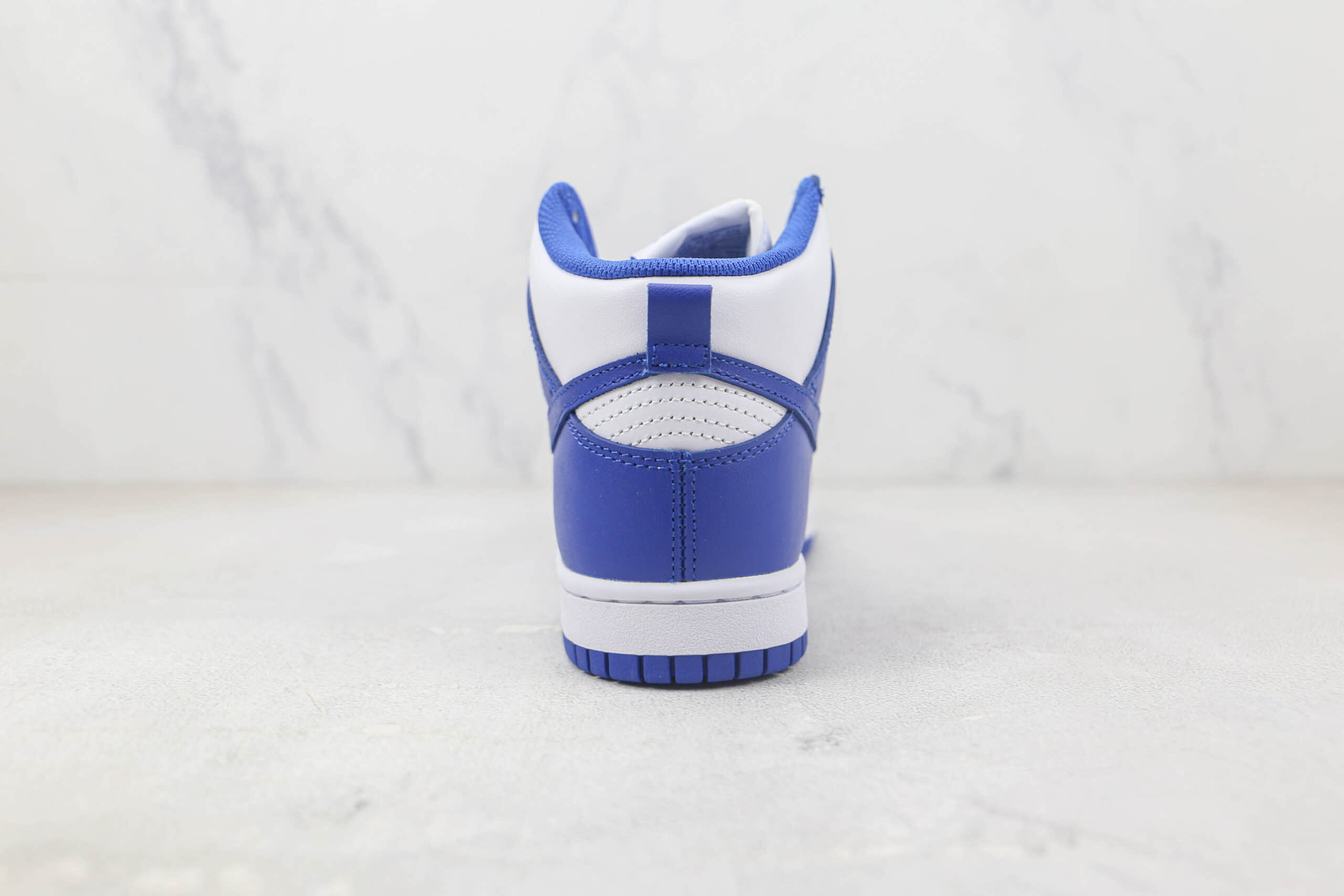 耐克Nike Dunk High纯原版本高帮DUNK大学蓝配色板鞋 莆田耐克DUNK工厂货源 货号:DD1399-102