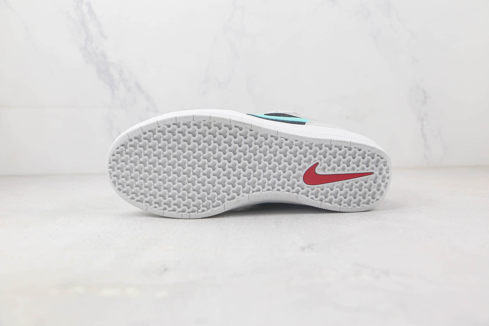 耐克Nike SB Force 58灰黑绿色SB58系列麂皮拼接复古板鞋 耐克SB58系列复古滑板鞋 货号:CZ2959-006