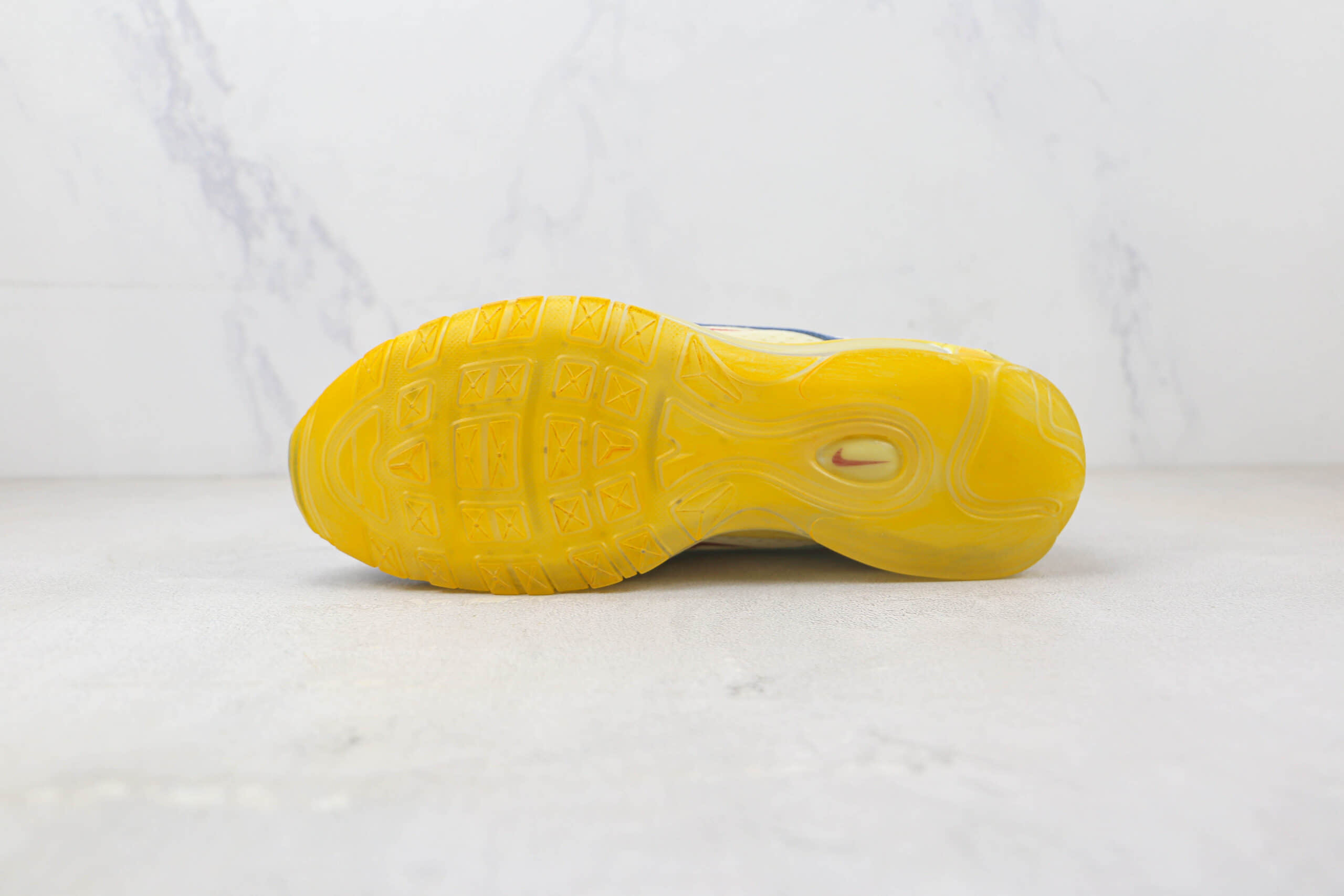 耐克Nike Air Max97纯原版本Max97白蓝红色气垫鞋慢跑鞋 耐克Max97系列跑鞋 货号：DV1486-162