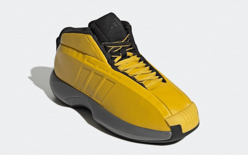 科比战靴又一元年配色回归！adidas Crazy 1“湖人黄”后天发售！ 货号：GY3808