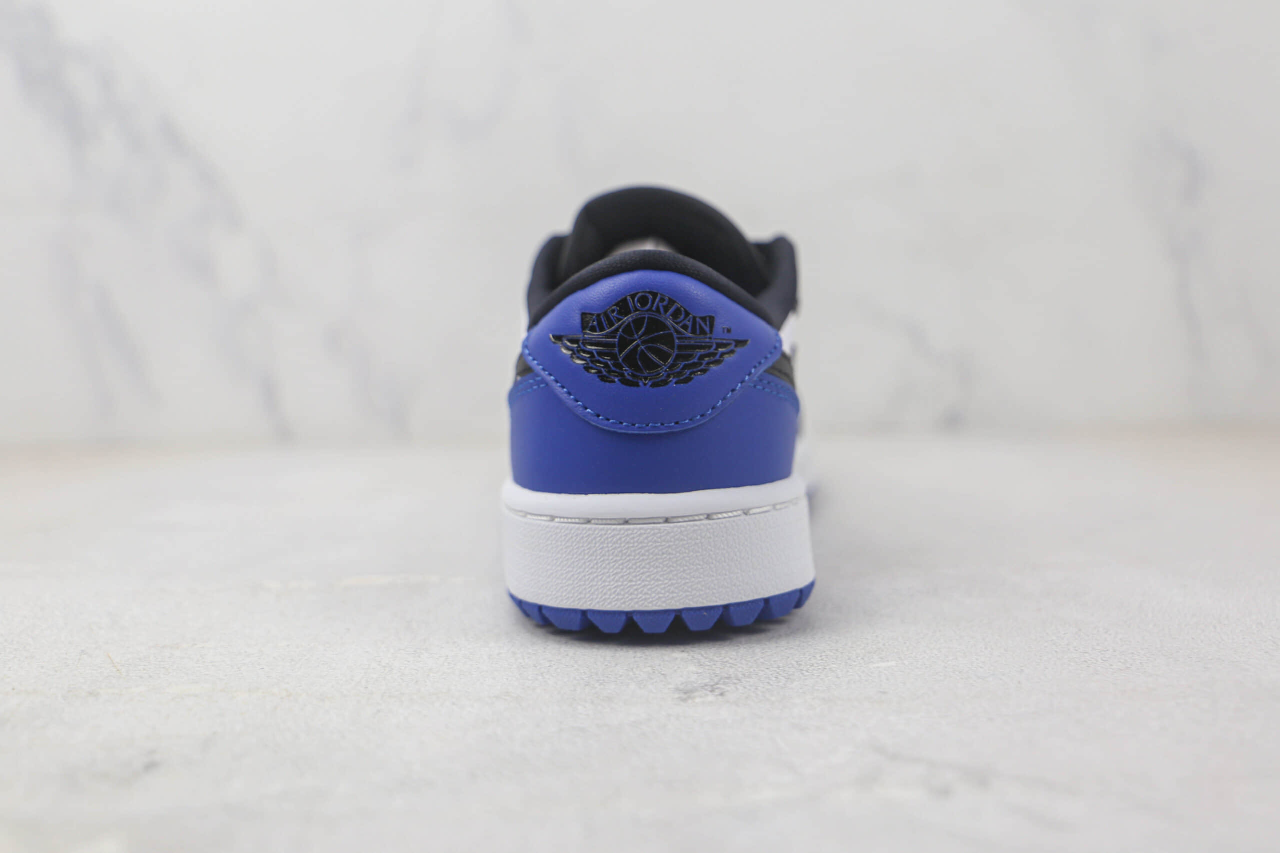 乔丹Air Jordan 1 Low Golf纯原版本低帮AJ1黑蓝色高尔夫配色板鞋 莆田天花板低帮AJ1系列 货号：DD9315-102