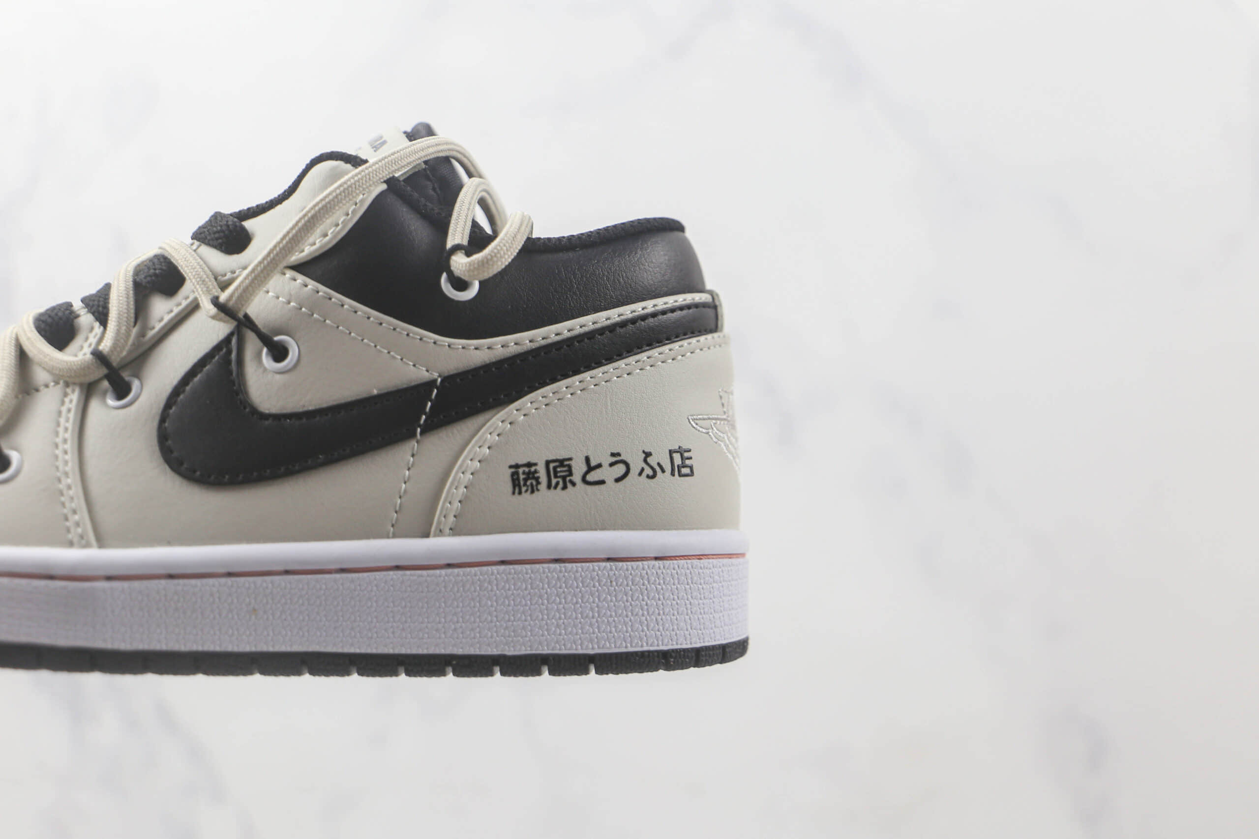 乔丹Air Jordan 1 Low纯原版本低帮AJ1解构抽绳板鞋 莆田天花板AJ1 货号:553558-062