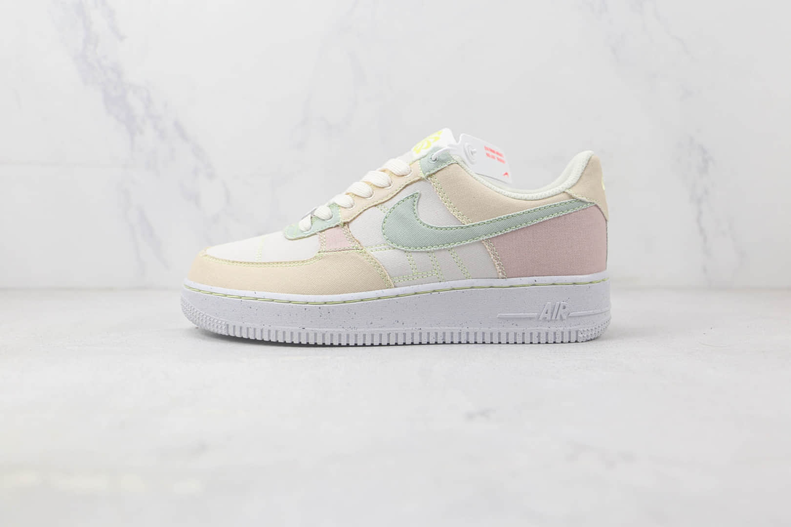 耐克Nike Air Force 1 Low 07纯原版本空军一号AF1马卡龙拼接板鞋 耐克空军一号校园板鞋 货号：DR5648-030