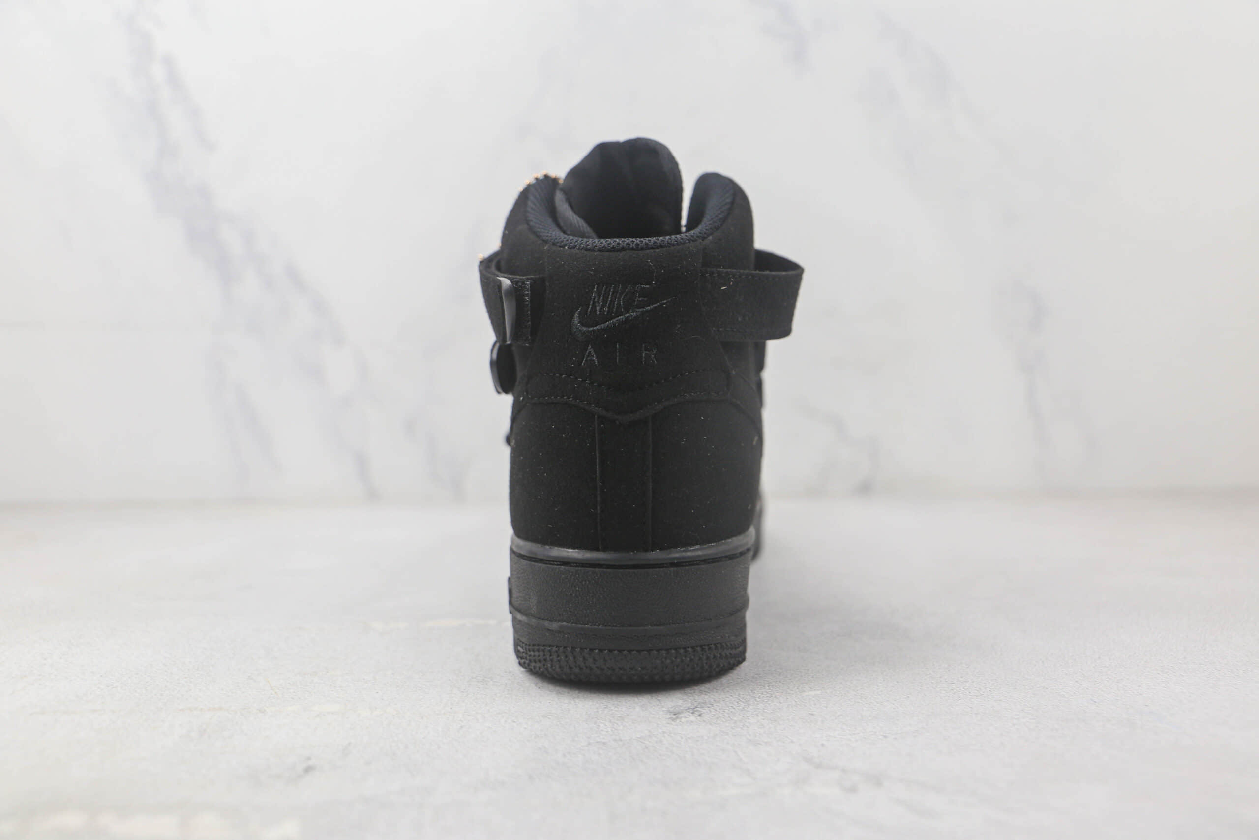 耐克Nike Air Force 1 HIGH 07 SP纯原版本高帮空军一号纯黑绑带板鞋 耐克空军一号系列板鞋 货号：DM7926-400