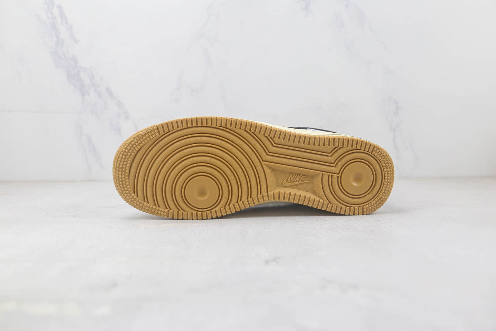 耐克Nike Air Force 1 07 Low纯原版本空军一号米黄白黑色板鞋 耐克空军一号校园板鞋 货号:DR0148-101