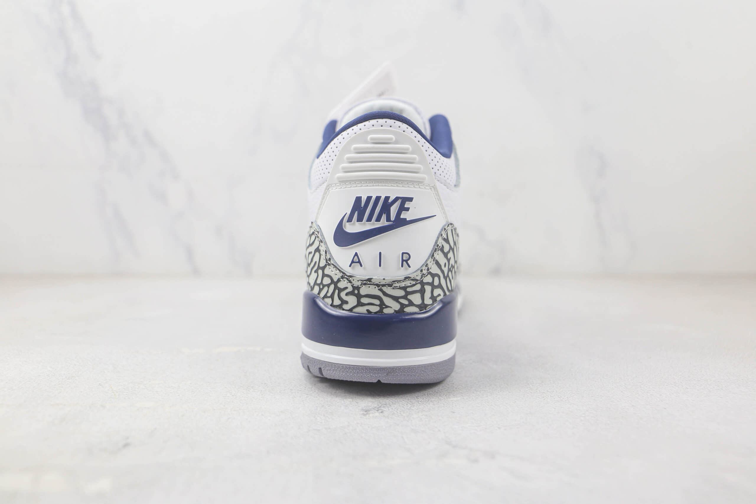 乔丹Air jordan 3 Retro Tinker NrgHJ纯原版本白蓝色AJ3爆裂纹篮球鞋 莆田天花板AJ系列篮球鞋 货号：CT8532-148