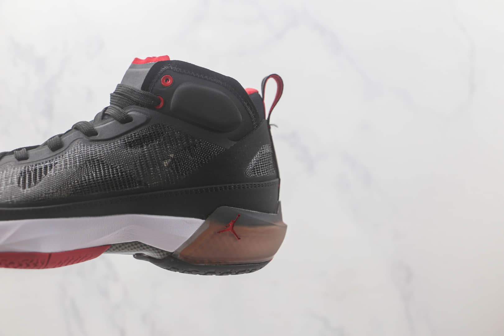 乔丹Air Jordan XXXVII Zion PF纯原版本AJ37代黑红色篮球鞋 莆田天花板AJ系列篮球鞋 货号：DD6958-161