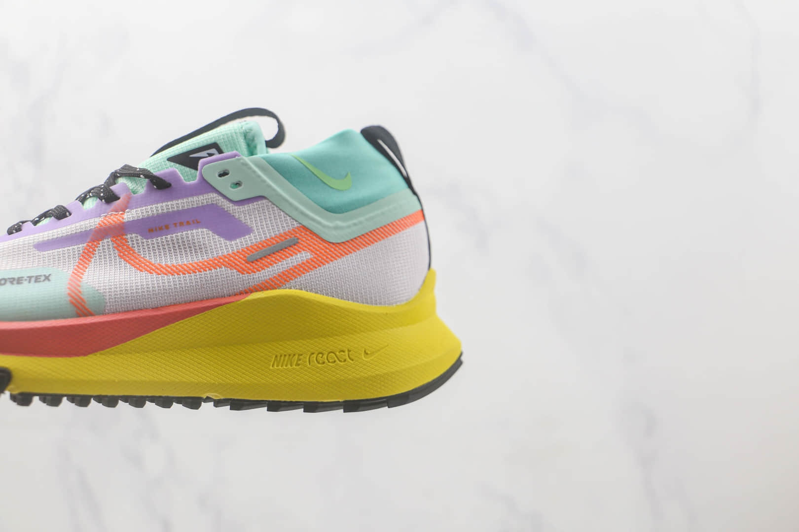 耐克Nike Pegasus Trail 4纯原版本白灰绿色户外越野跑步鞋 耐克户外运动鞋系列 货号:DJ7926-500