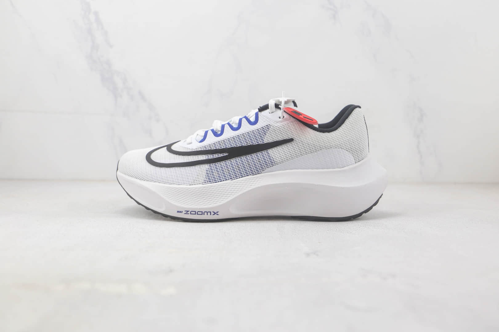 耐克Nike Zoom Fly 5纯原版本白黑蓝色Fly5慢跑鞋 耐克碳板慢跑鞋 货号:DZ2769-101