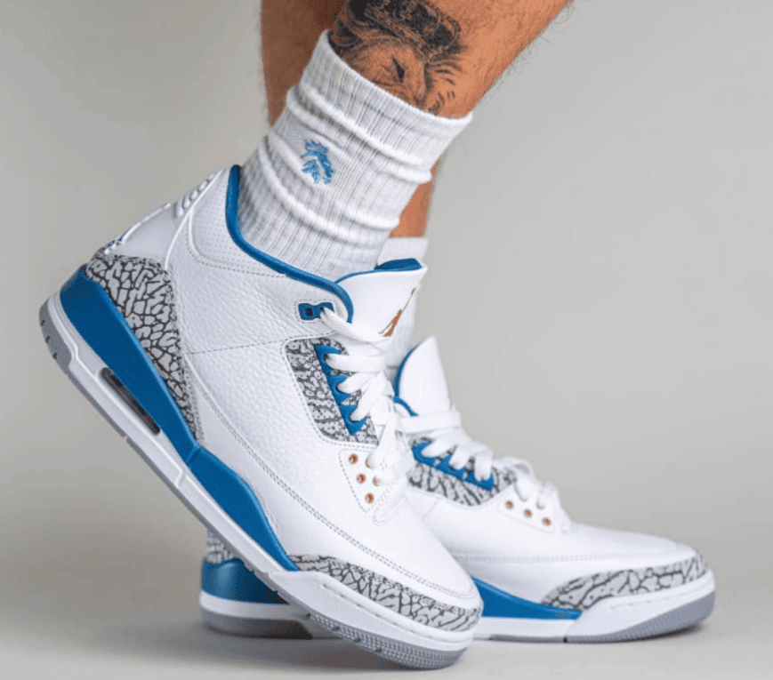 乔丹亲穿AJ3 PE上脚图曝光！明年4月29日发售！ 货号：CT8532-148