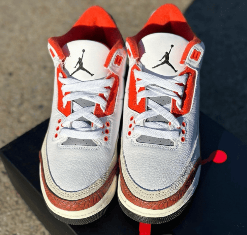AJ3“火星”实物曝光！颜值不低！ 货号：DV7028-108