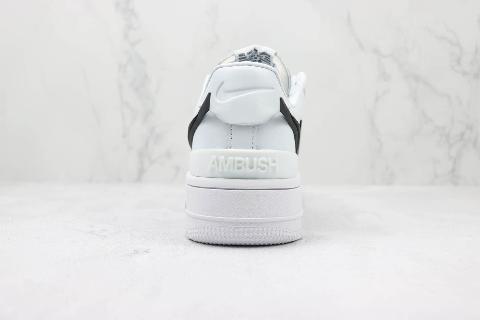 耐克Nike Air Force 1 Low SP纯原版本低帮空军一号埋伏系列白色黑勾板鞋 耐克空军一号系列板鞋 货号:DV3464-002