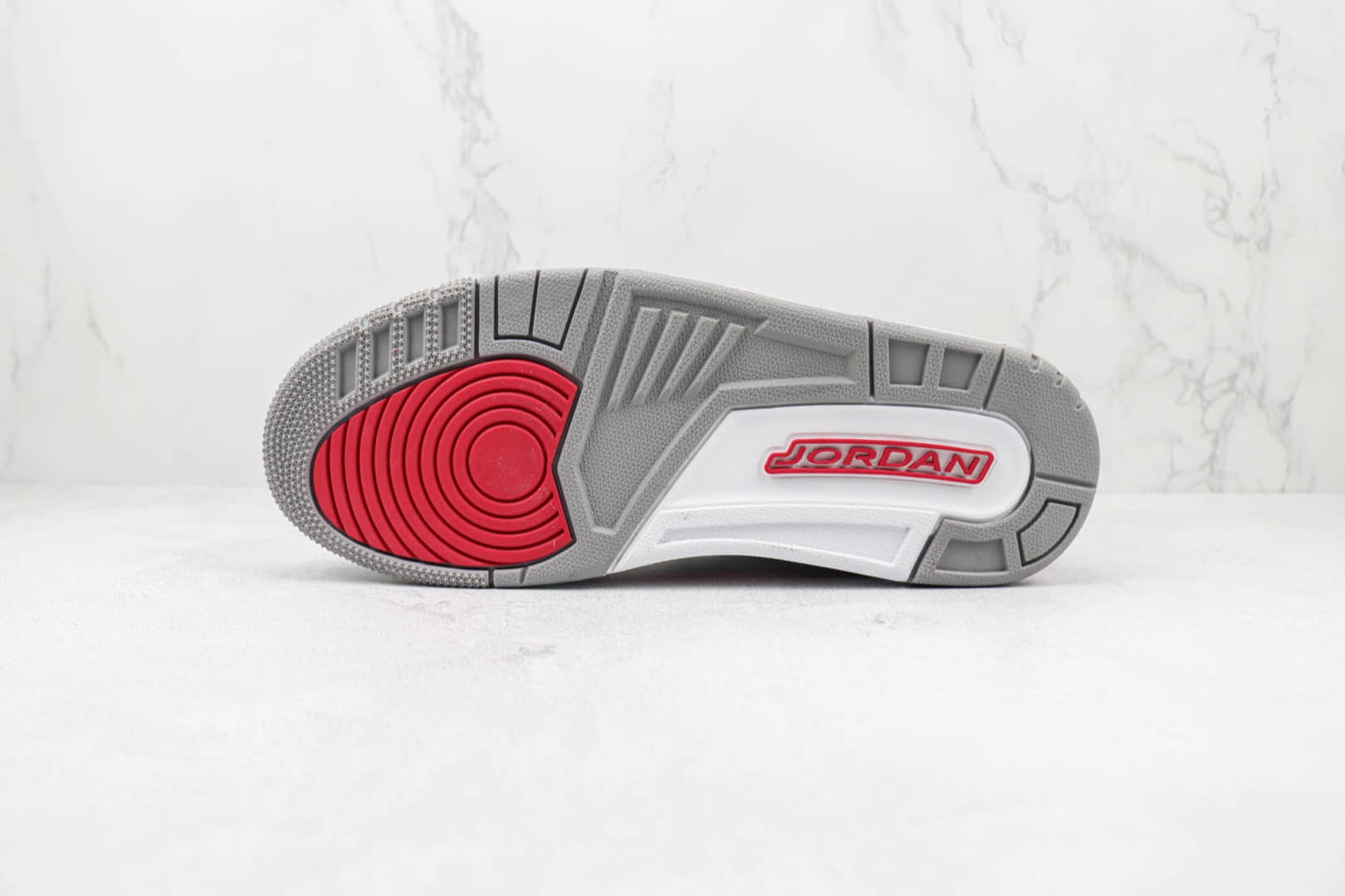 乔丹Air Jordan 3 Retro Cardinal纯原版本AJ3红雀白酒红色篮球鞋 莆田天花板AJ系列 货号：CT8532-126