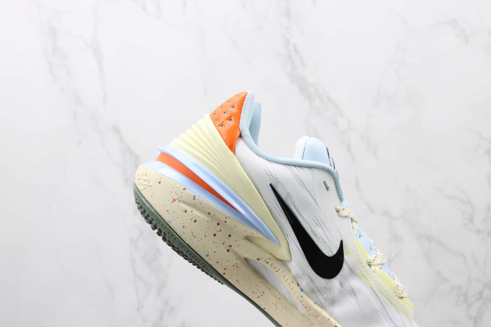 耐克NIKE Air Zoom G.T.Cut 2 EP纯原版本白橙色GT2代篮球鞋 耐克GT系列篮球鞋 货号：DX6041-101