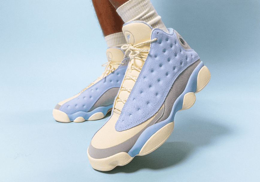 复古北卡蓝!全新SoleFly x AJ13发售来袭! 货号:DX5763-100