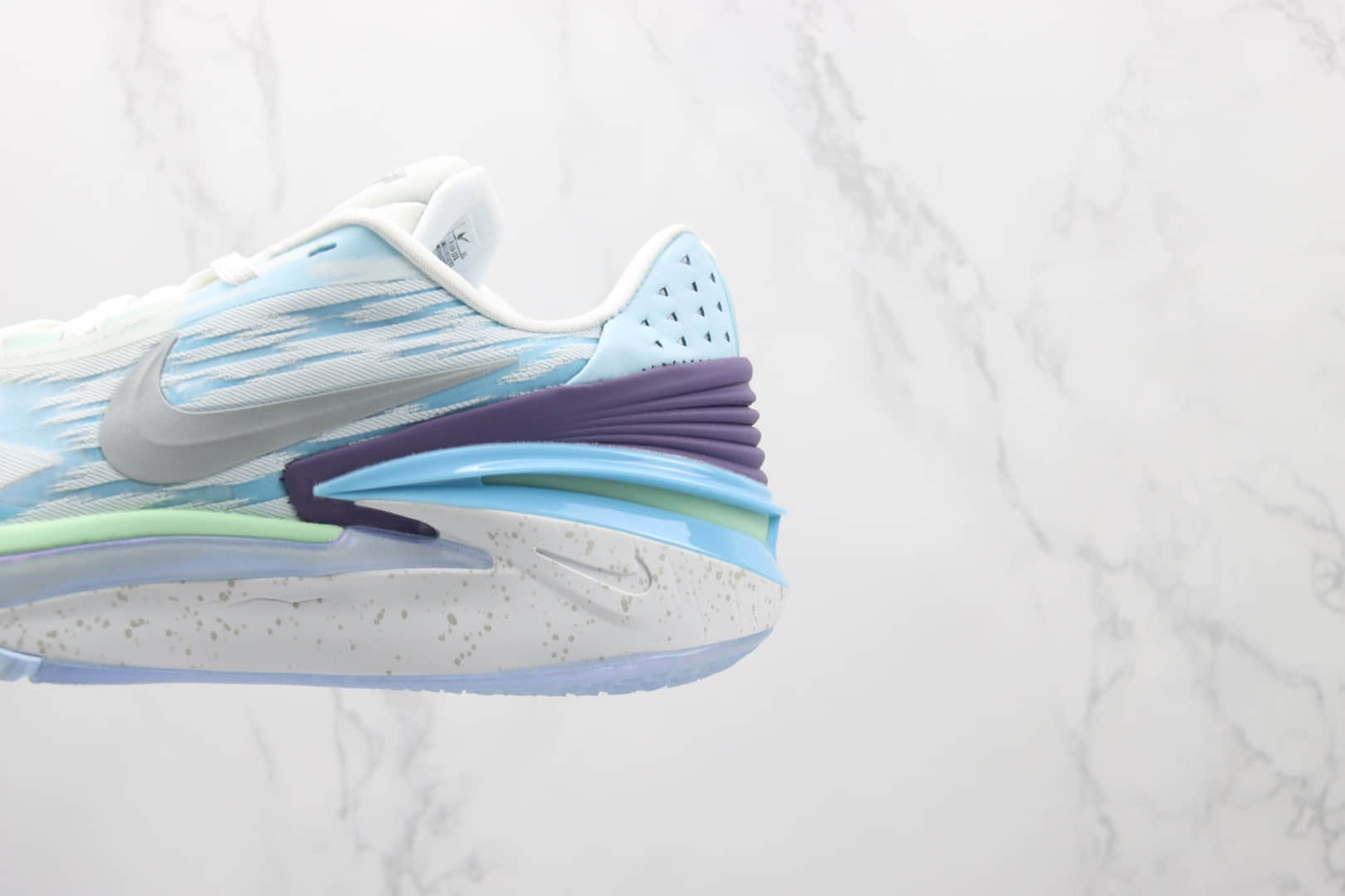 耐克NIKE Air Zoom G.T.Cut 2 EP纯原版本萤火冷蓝配色GT CUT2代实战篮球鞋 莆田GT系列实战篮球鞋 货号：FB1866-101